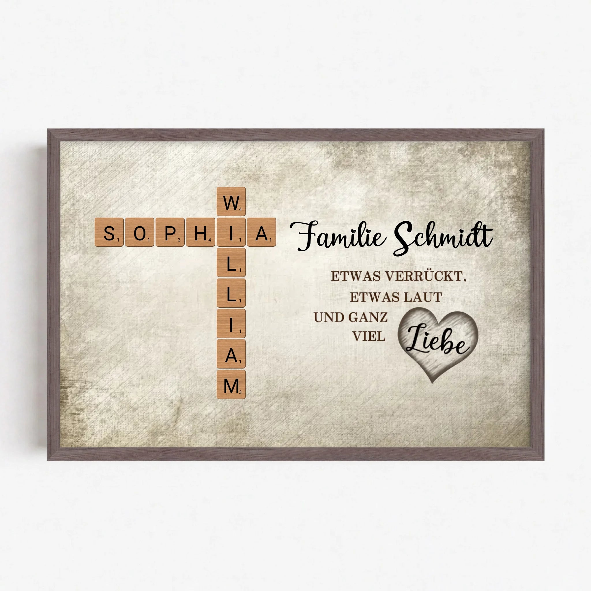 Live Mockup - Frame Poster - Wood - 60x40