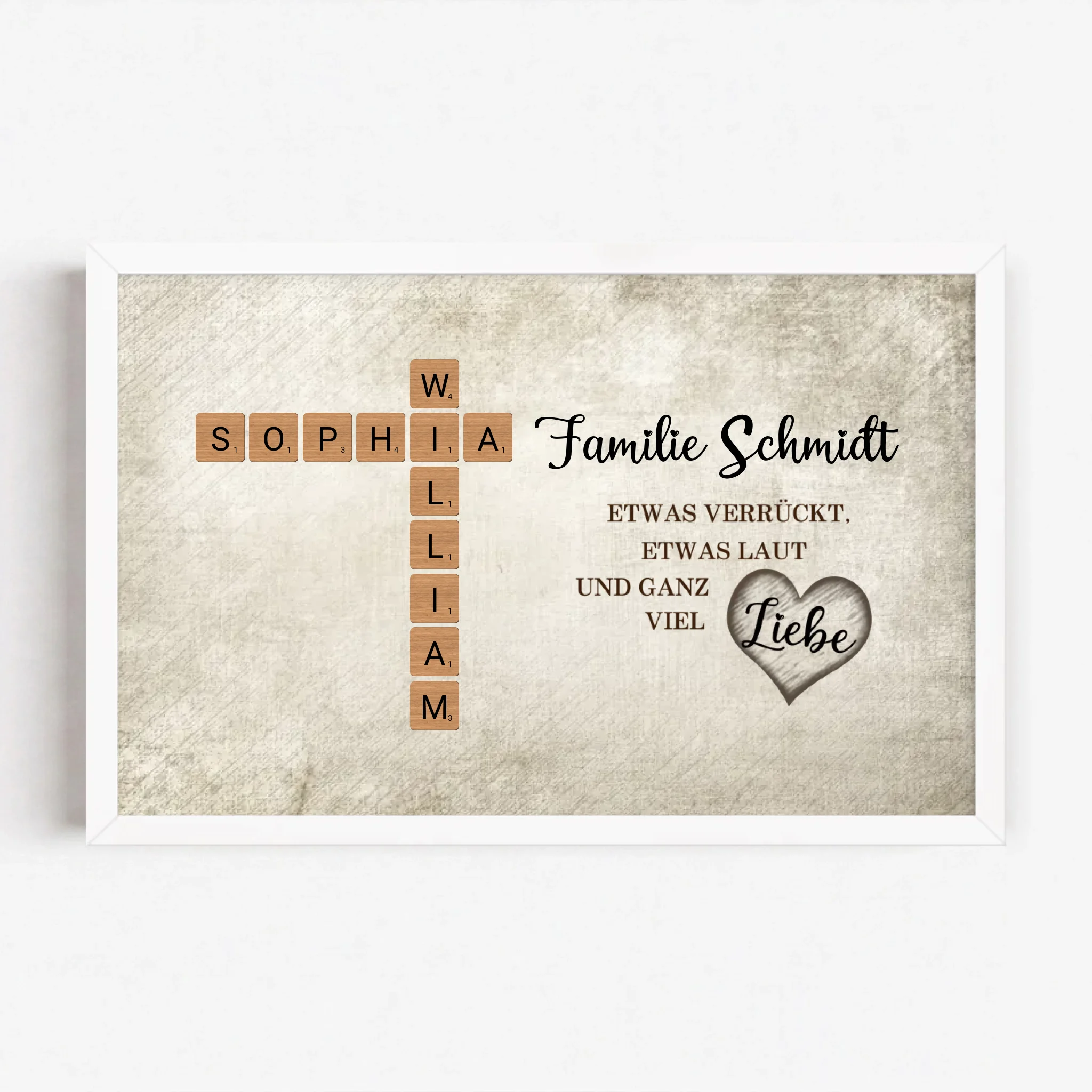 Live Mockup - Frame Poster - White - 30x20