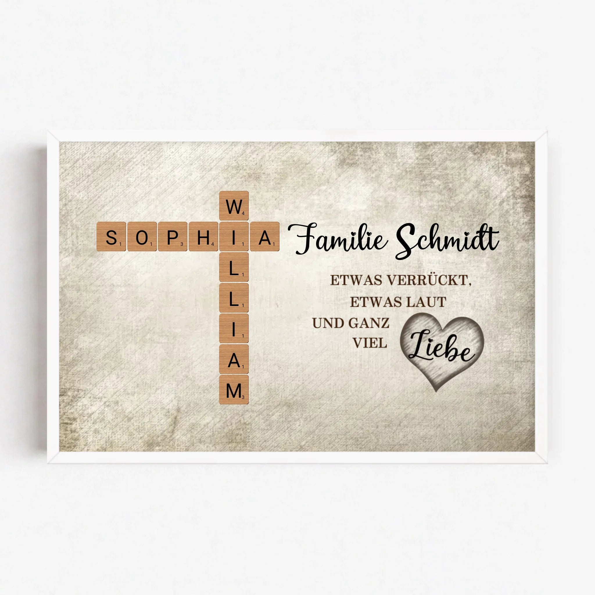 Live Mockup - Frame Poster - White - 75x50