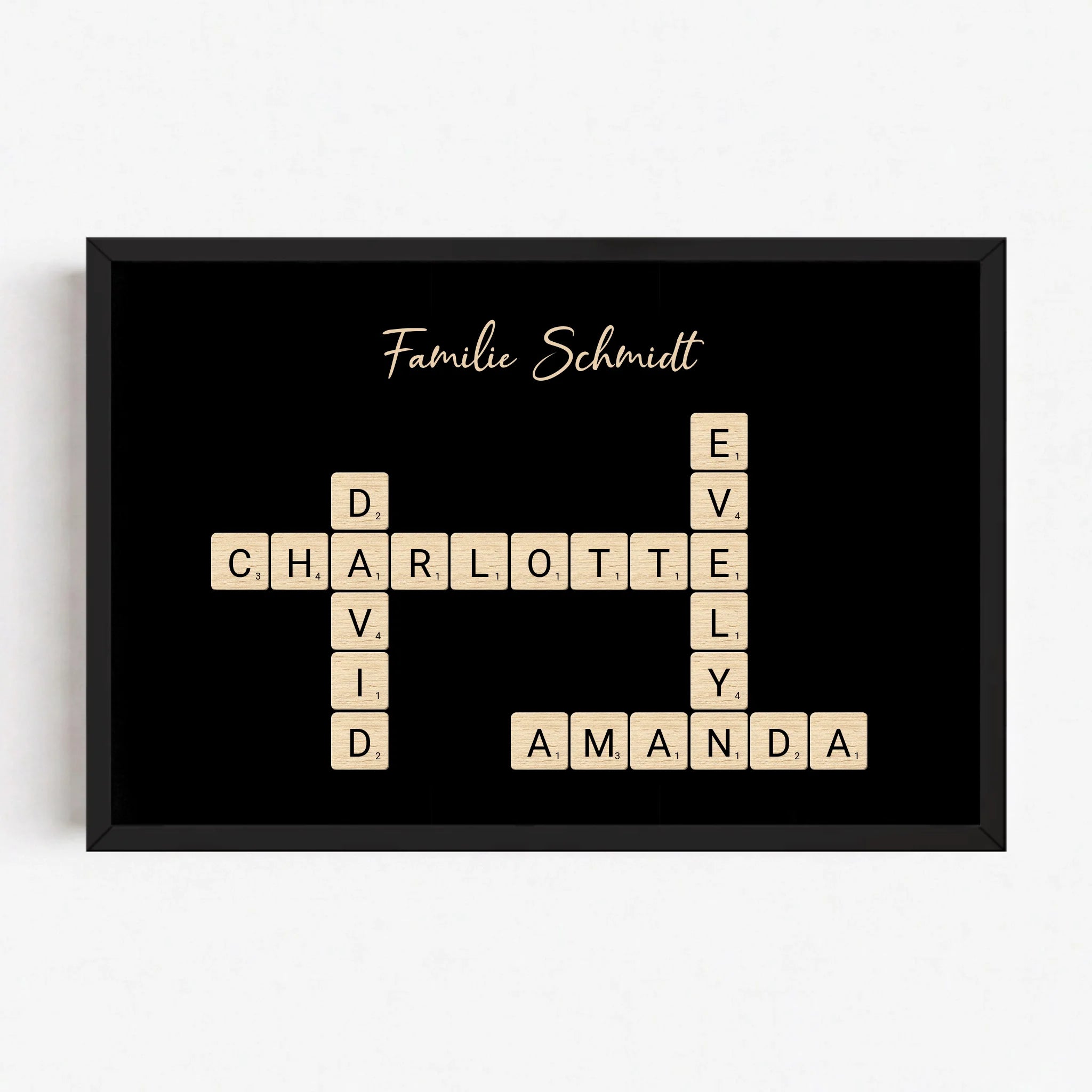 Live Mockup - Frame Poster - Black - 60x40