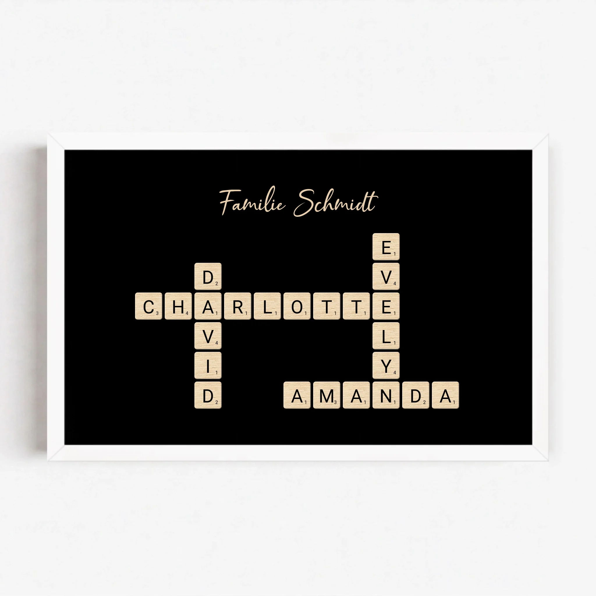 Live Mockup - Frame Poster - White - 30x20