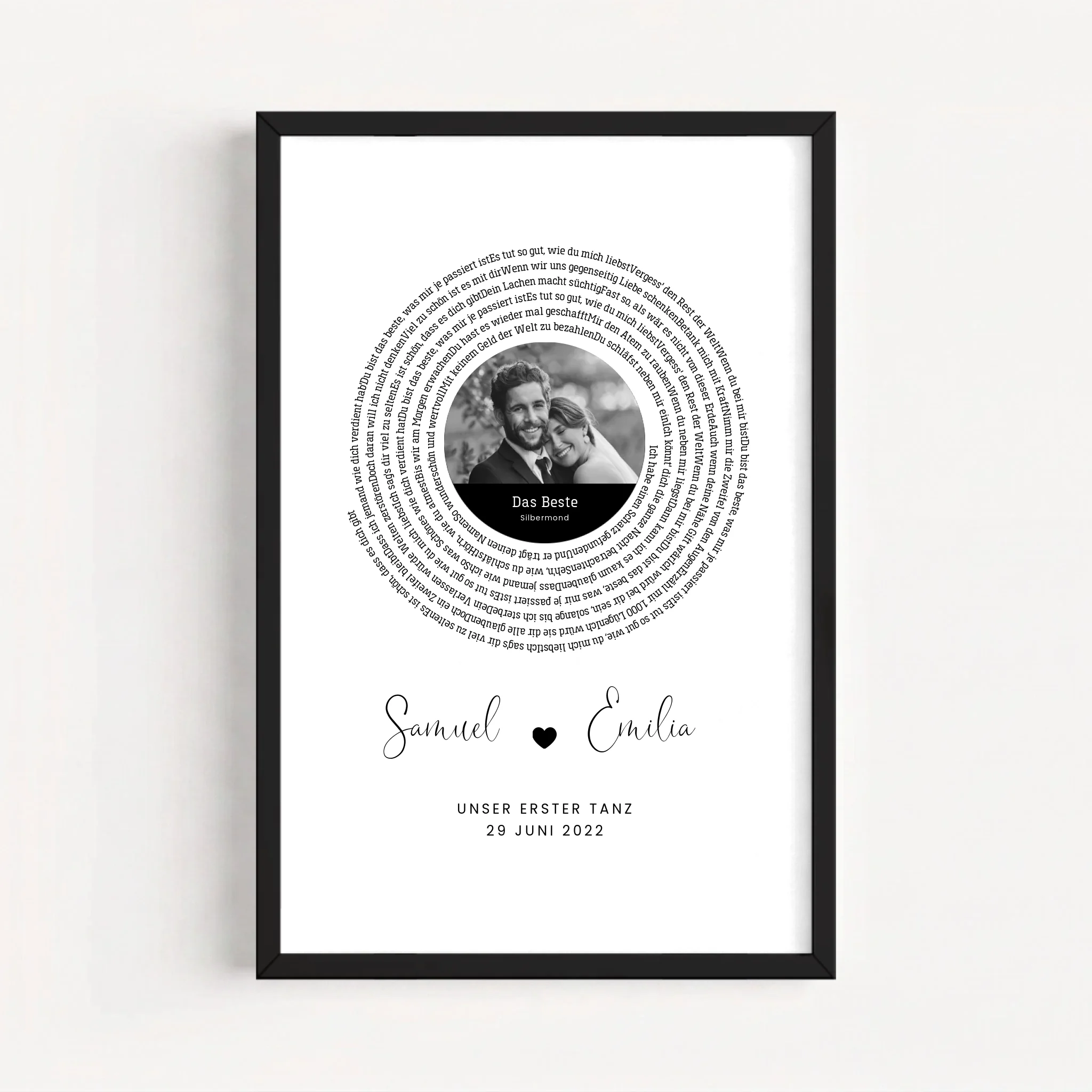 Live Mockup - Frame Poster - Black - 40x60