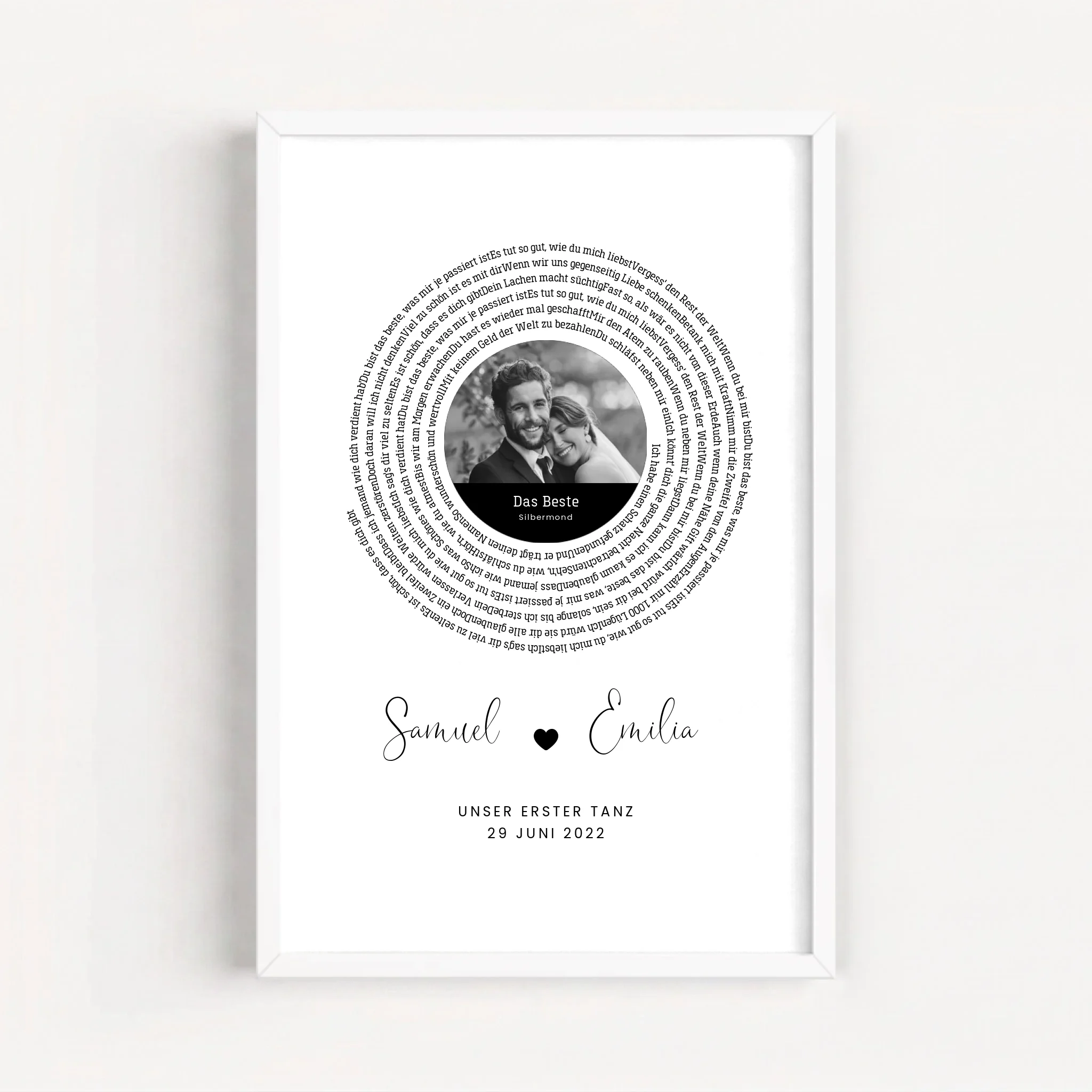 Live Mockup - Frame Poster - White - 40x60