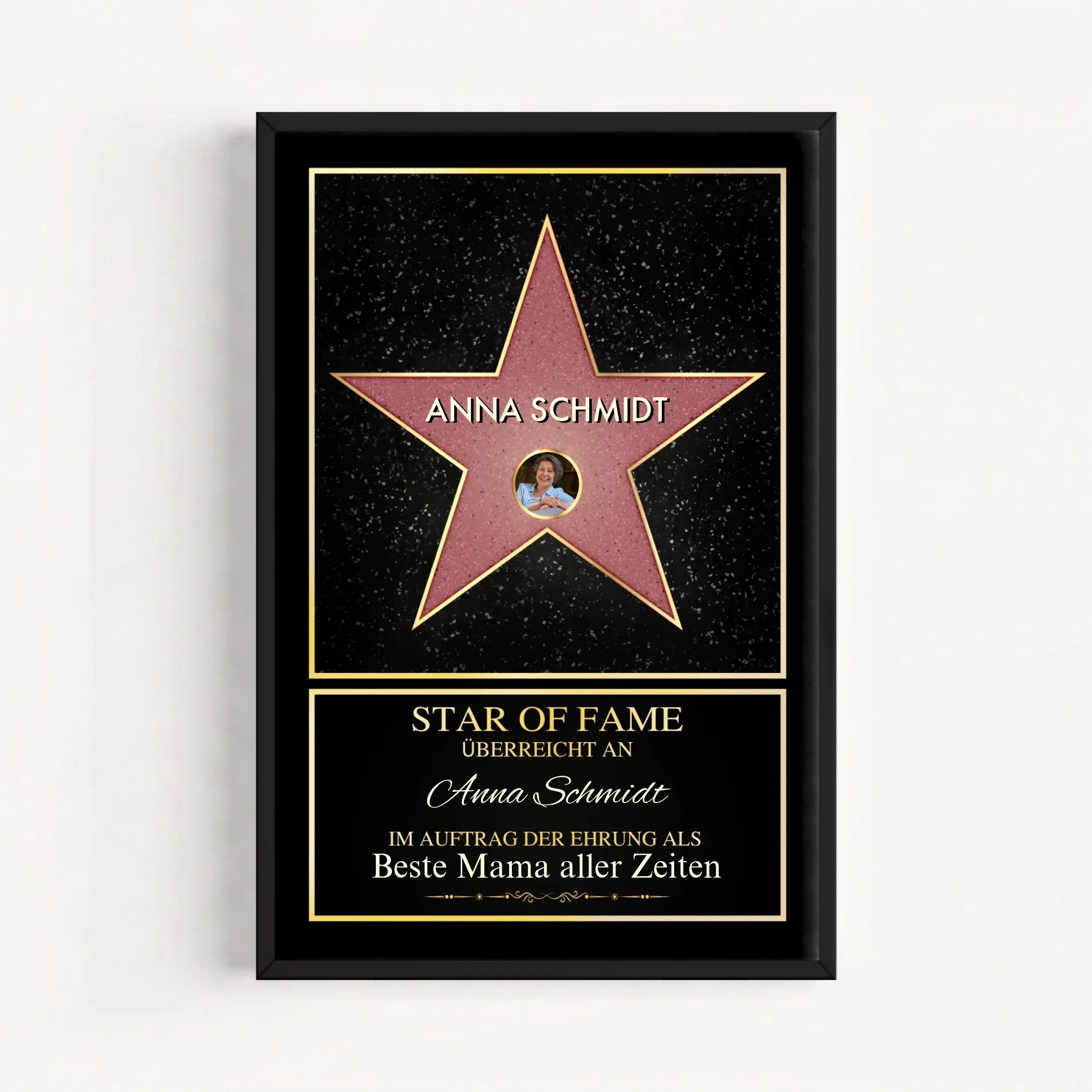 Live Mockup - Frame Poster - Black - 60x90