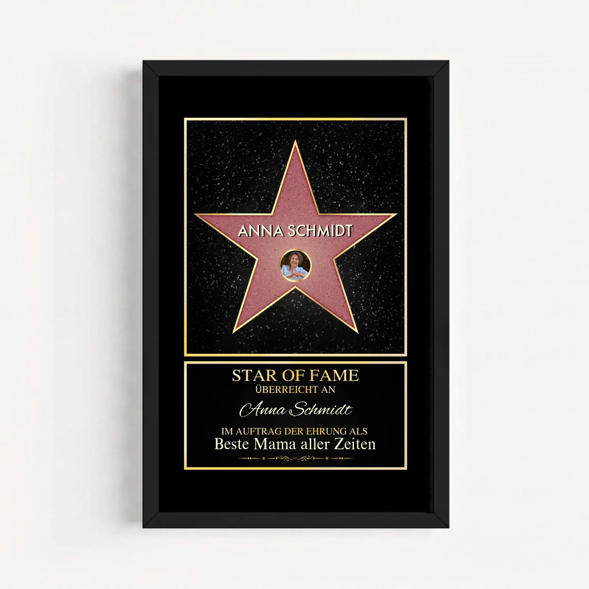 Live Mockup - Frame Poster - Black - 20x30