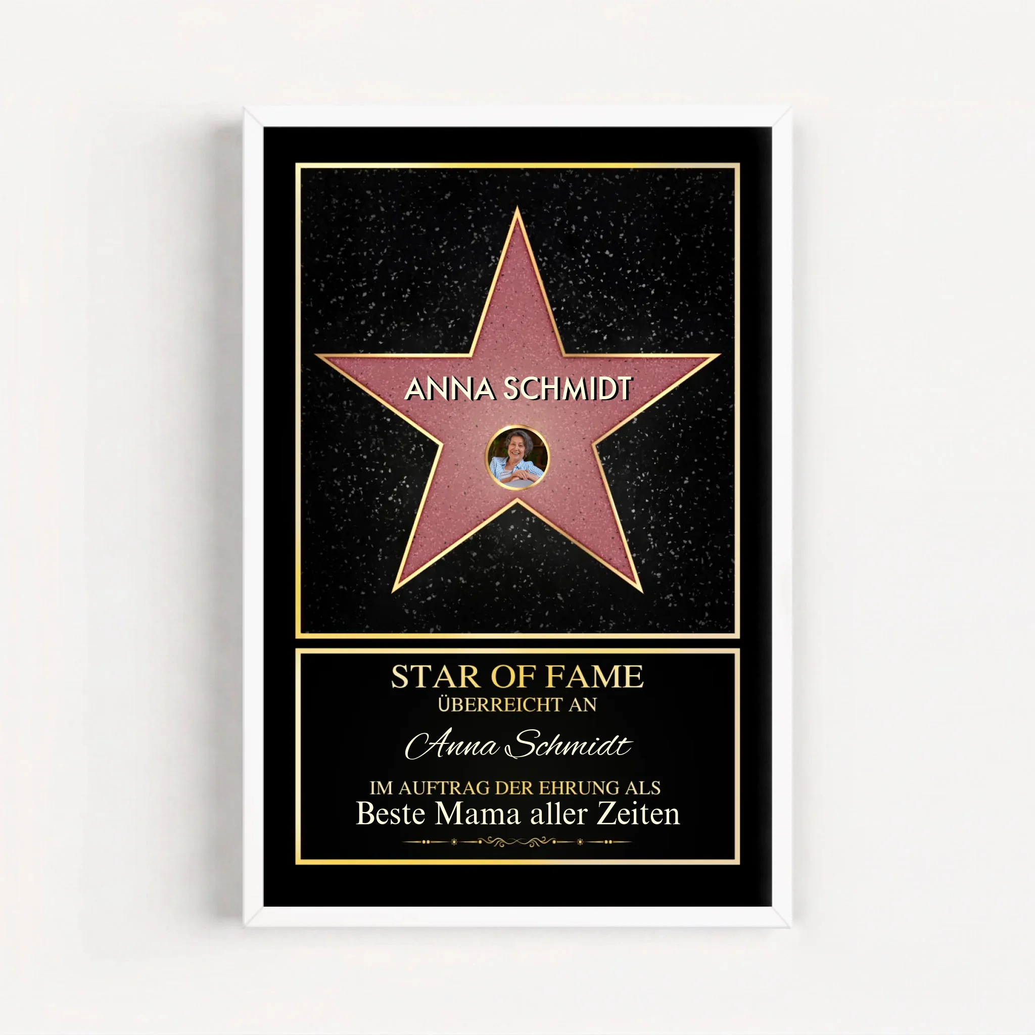 Live Mockup - Frame Poster - White - 50x75