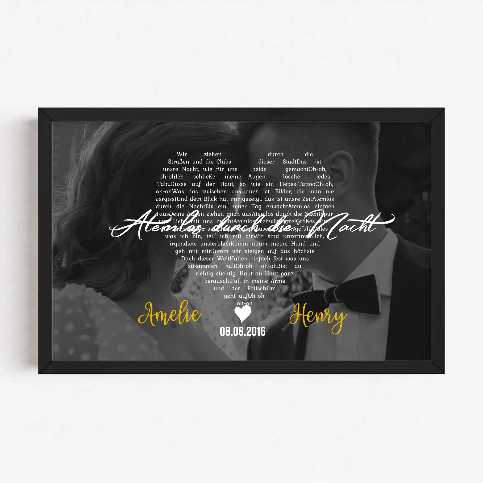 Live Mockup - Frame Poster - Black - 30x20