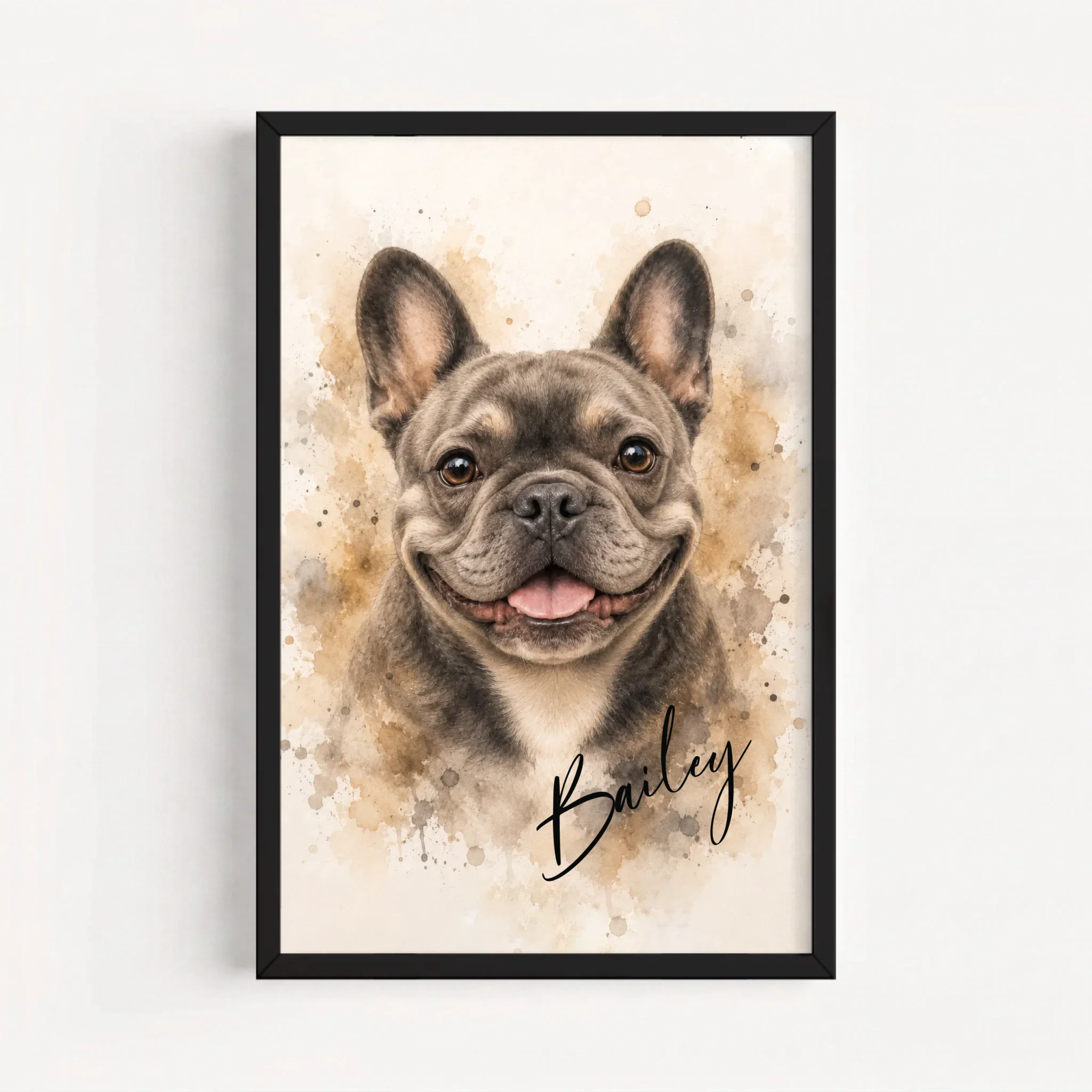 Live Mockup - Frame Poster - Black - 40x60