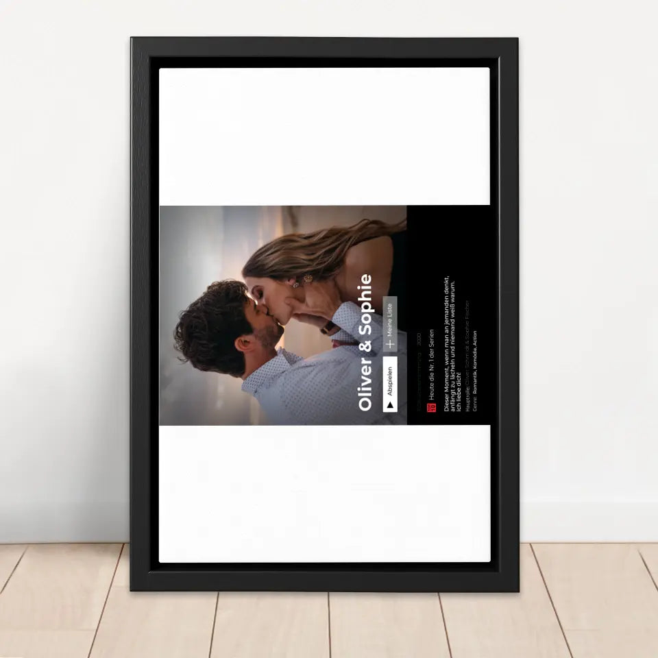 Personalisierte Leinwand "Serien & Film Cover"