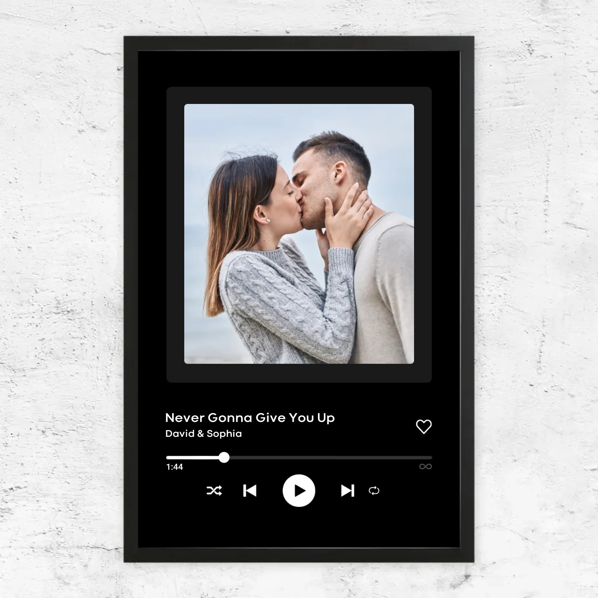 Personalisiertes Poster "Musik Cover"