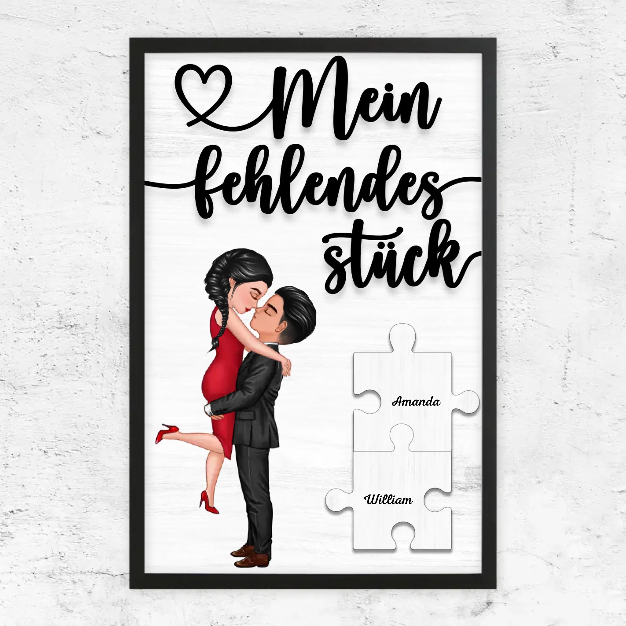 Personalisiertes Poster "Das fehlende Stück"