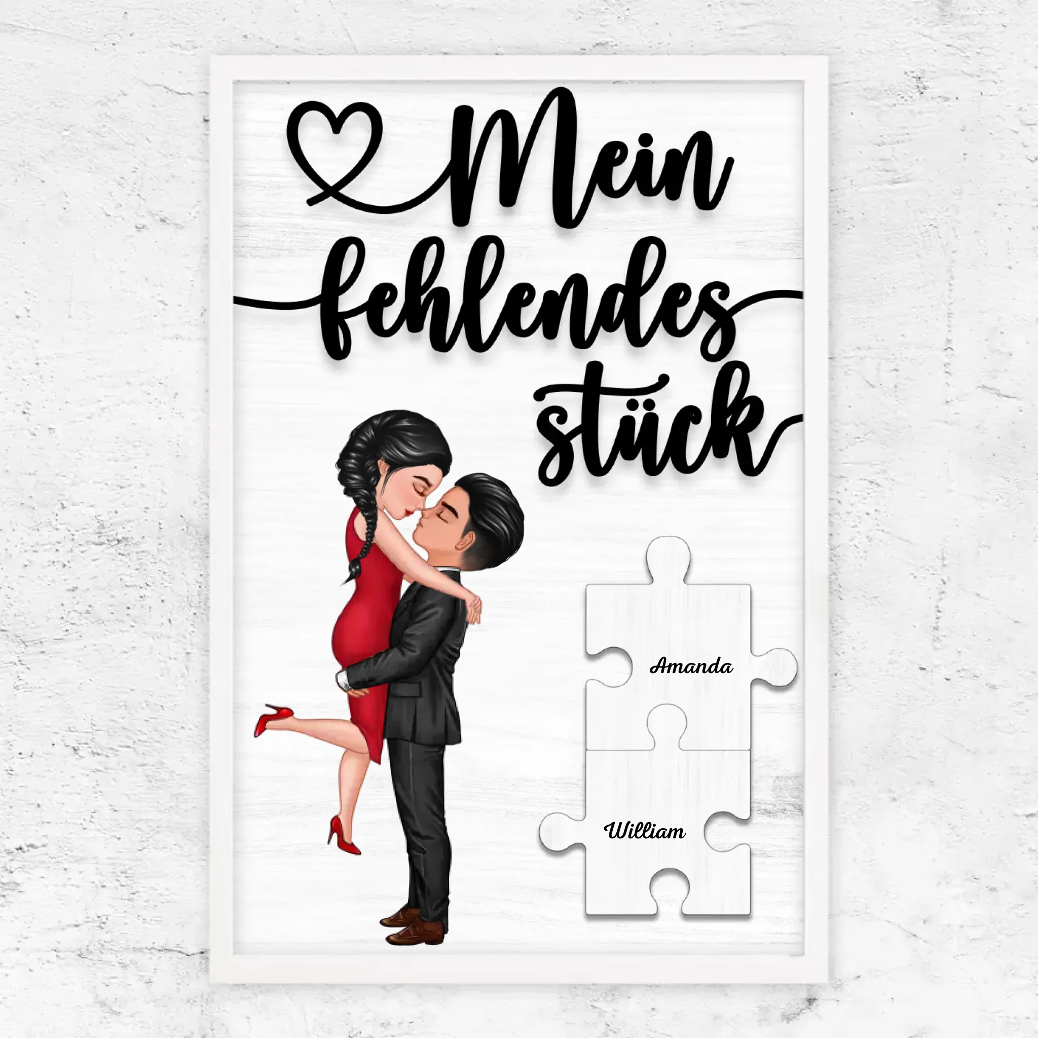 Personalisiertes Poster "Das fehlende Stück"