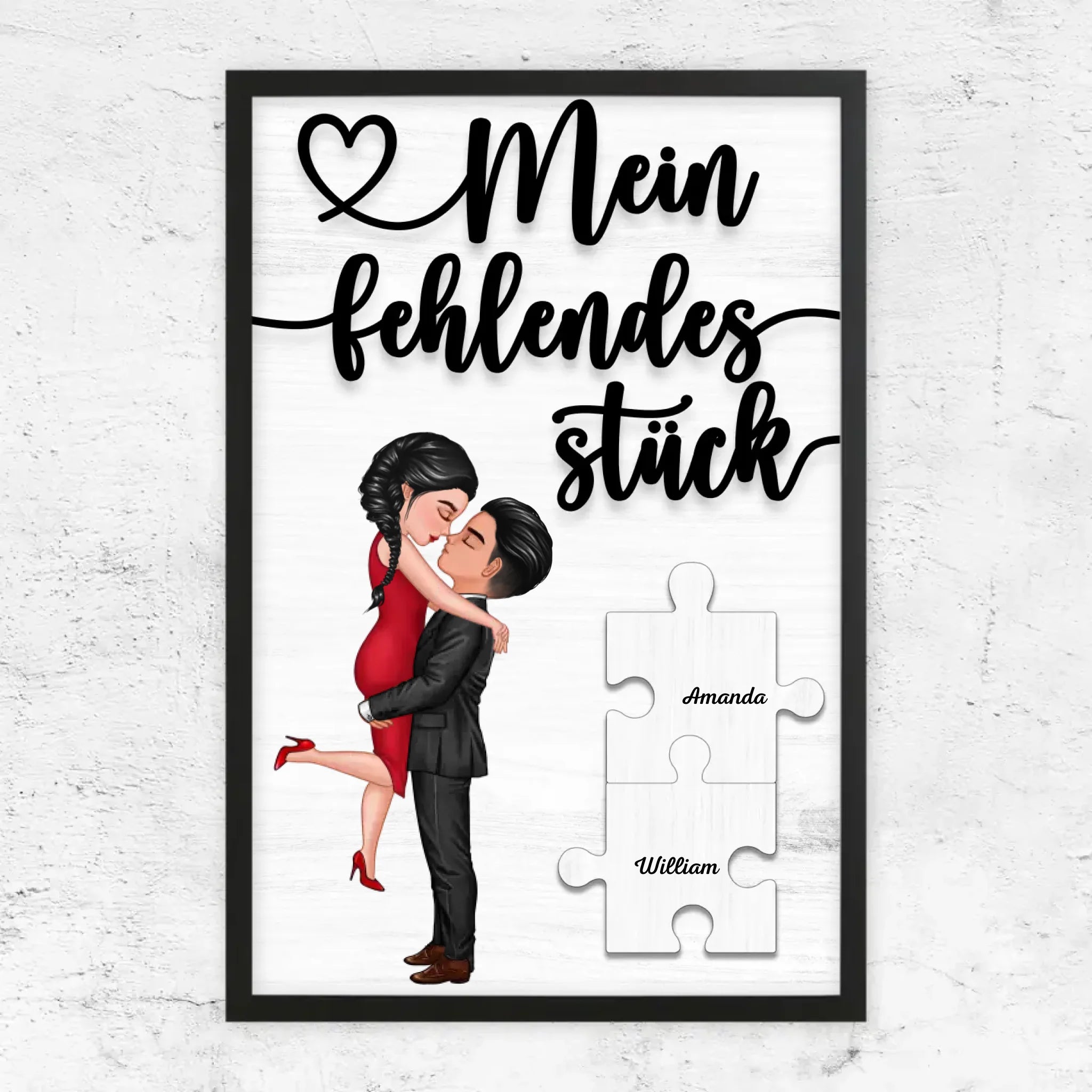 Personalisiertes Poster "Das fehlende Stück"