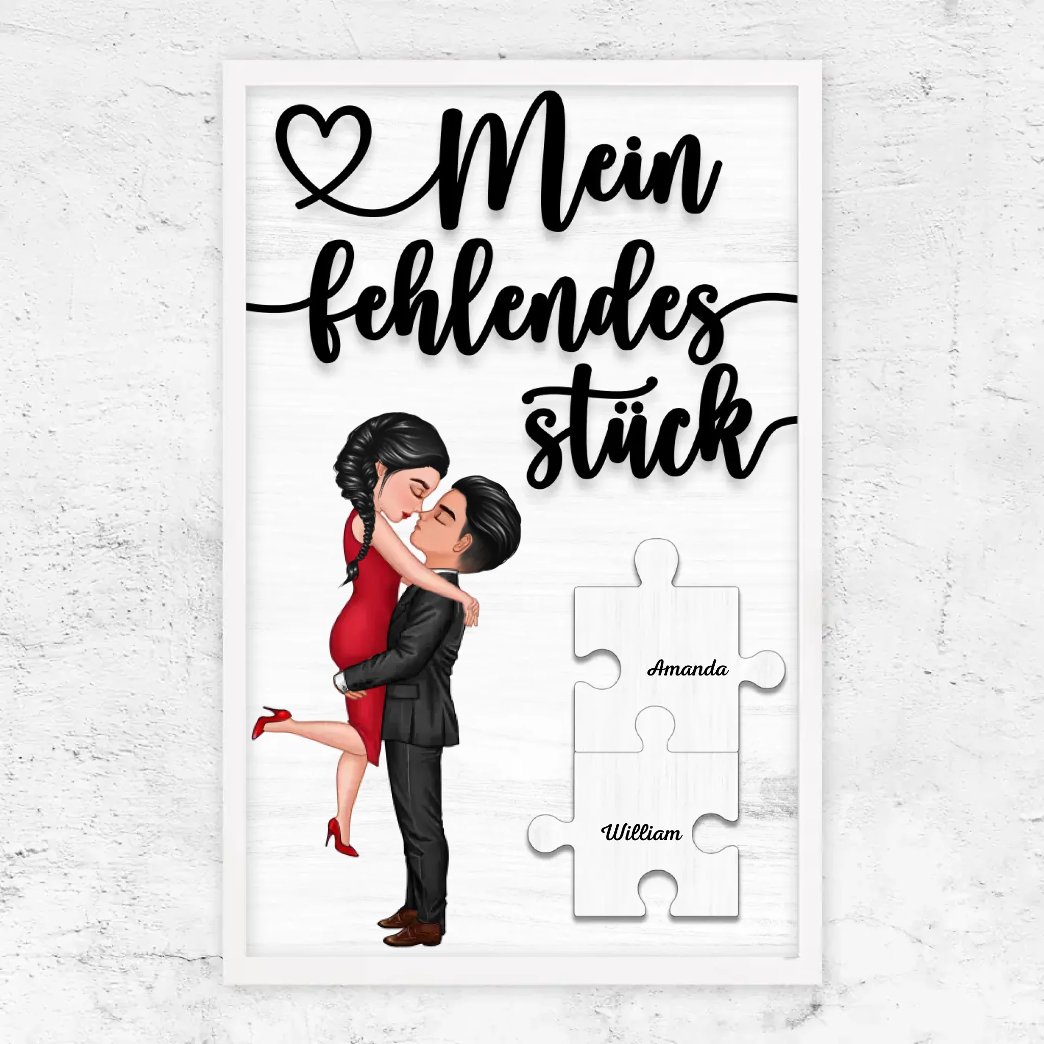 Personalisiertes Poster "Das fehlende Stück"