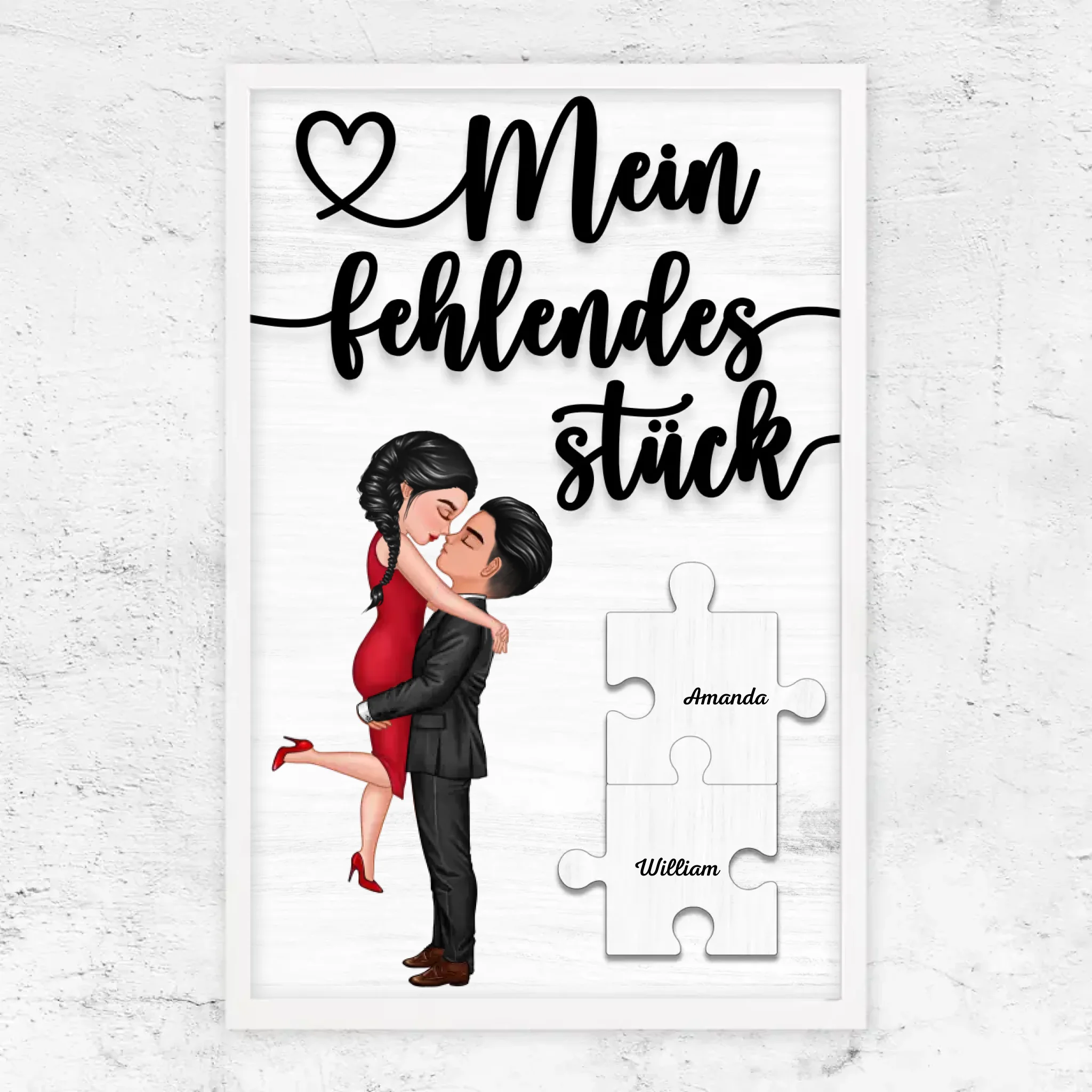Personalisiertes Poster "Das fehlende Stück"