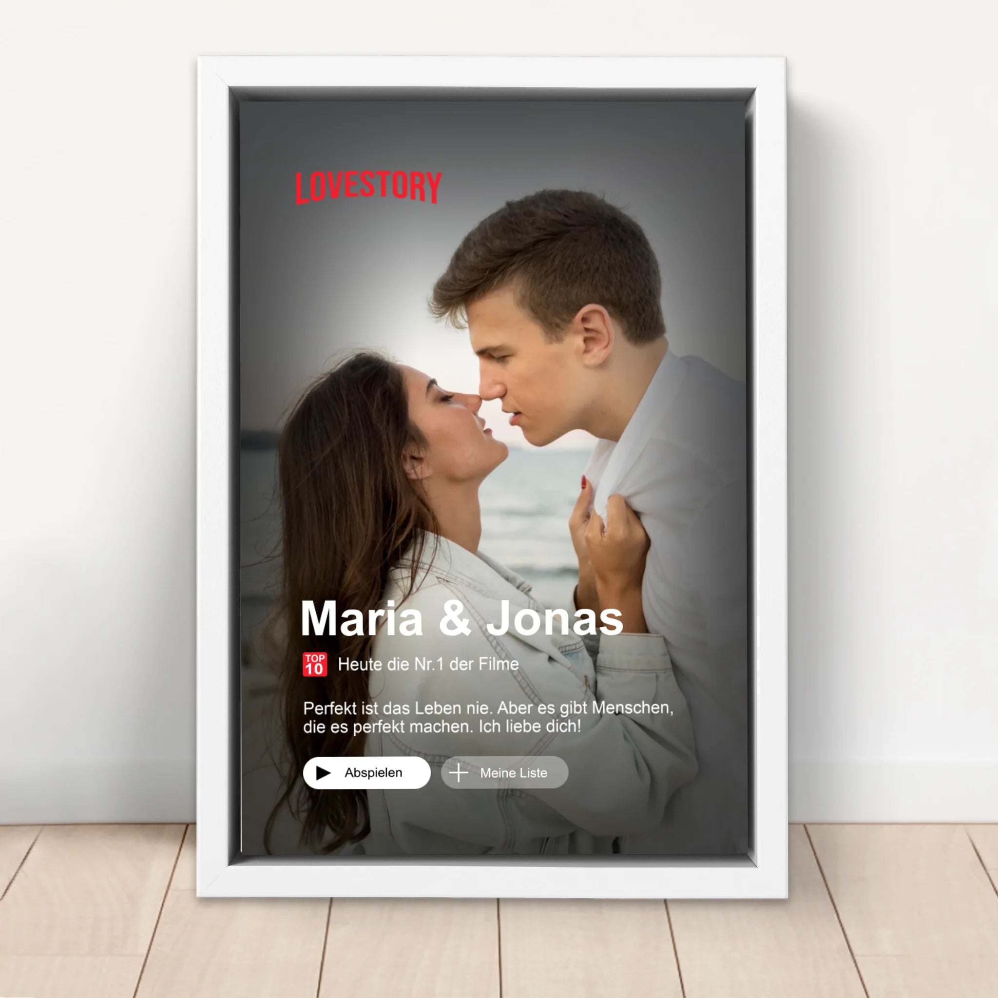 Personalisierte Leinwand "Unser Cover"