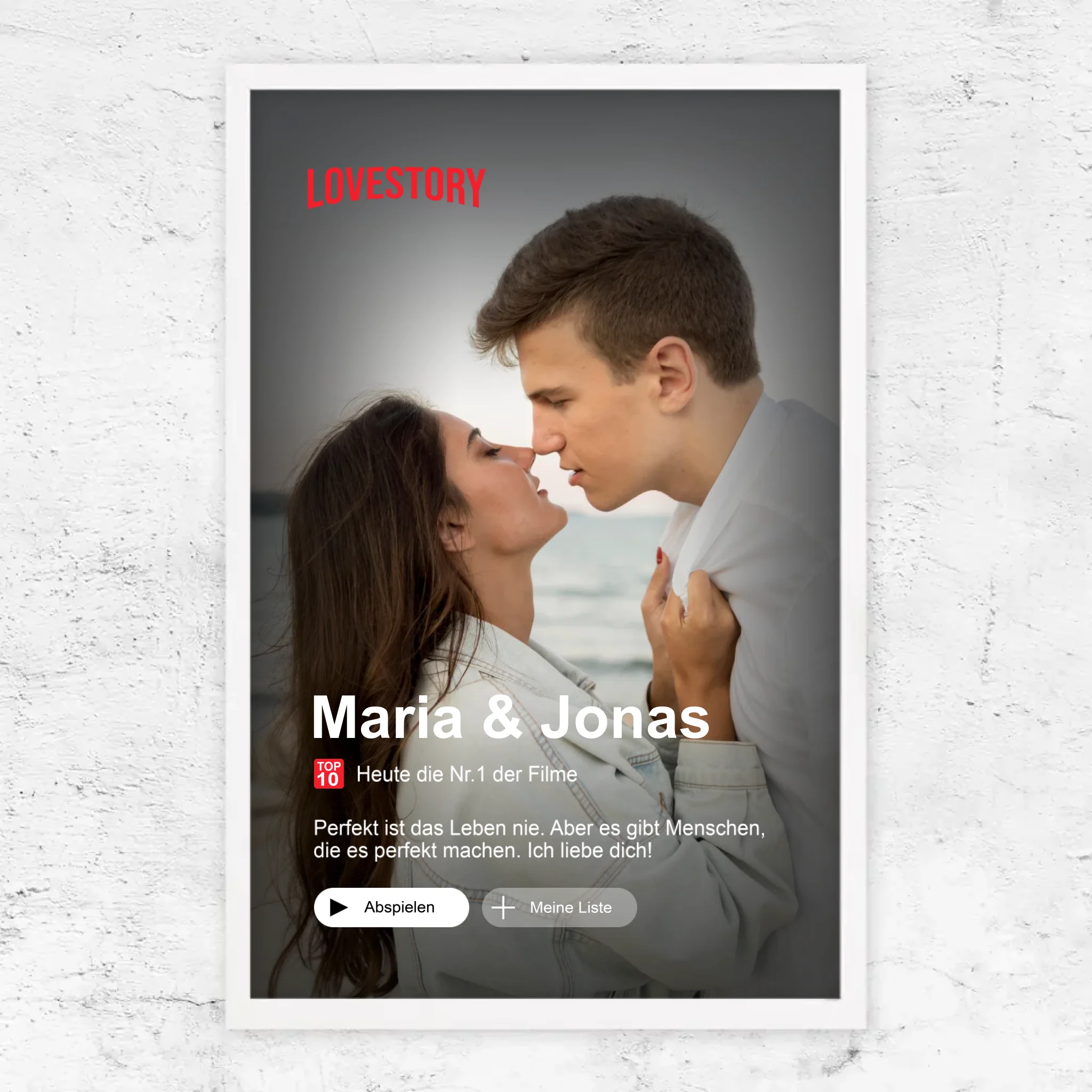 Personalisiertes Poster "Unser Cover"