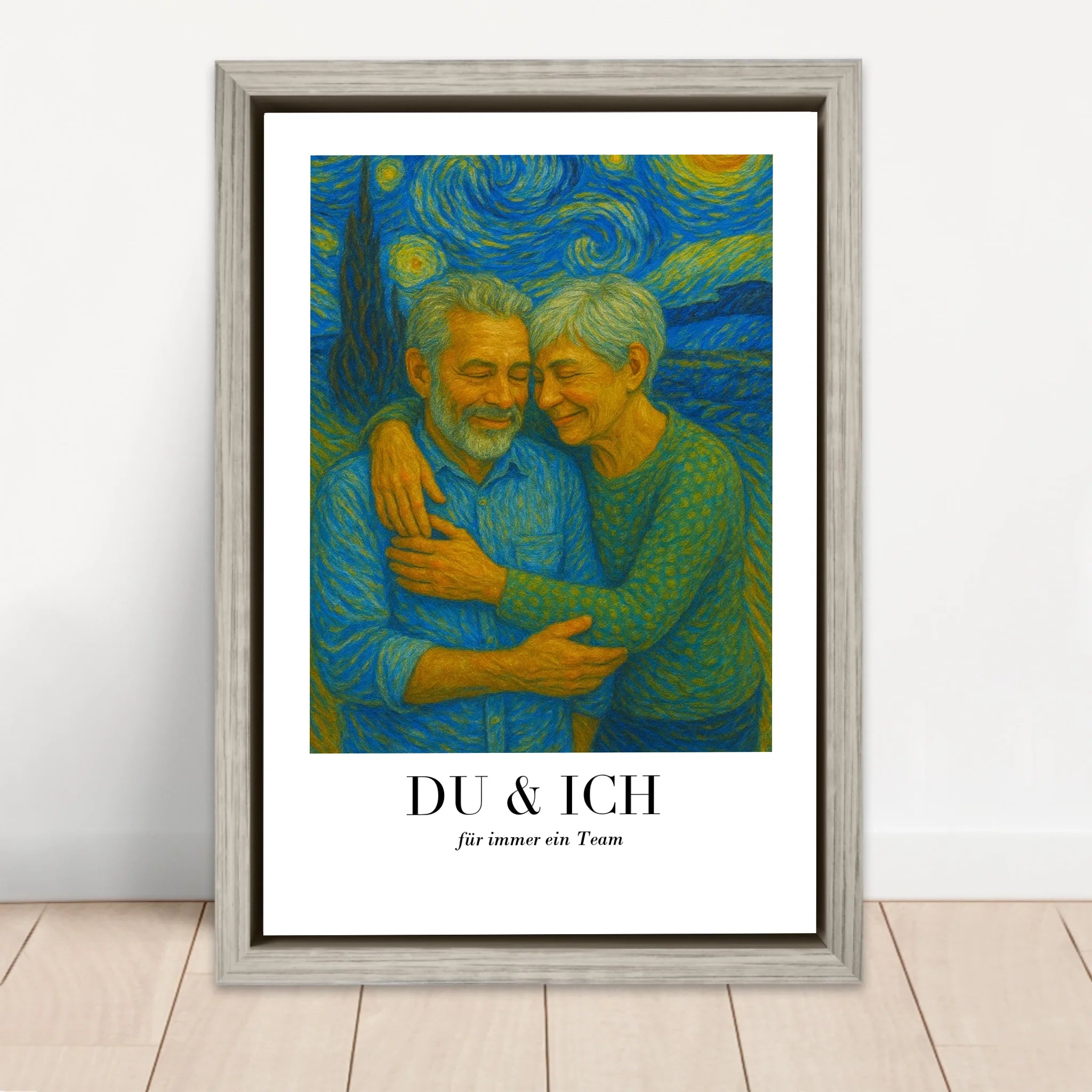 Personalisierte Leinwand – Du und ich in Van-Gogh-Kunst, wir schaffen das