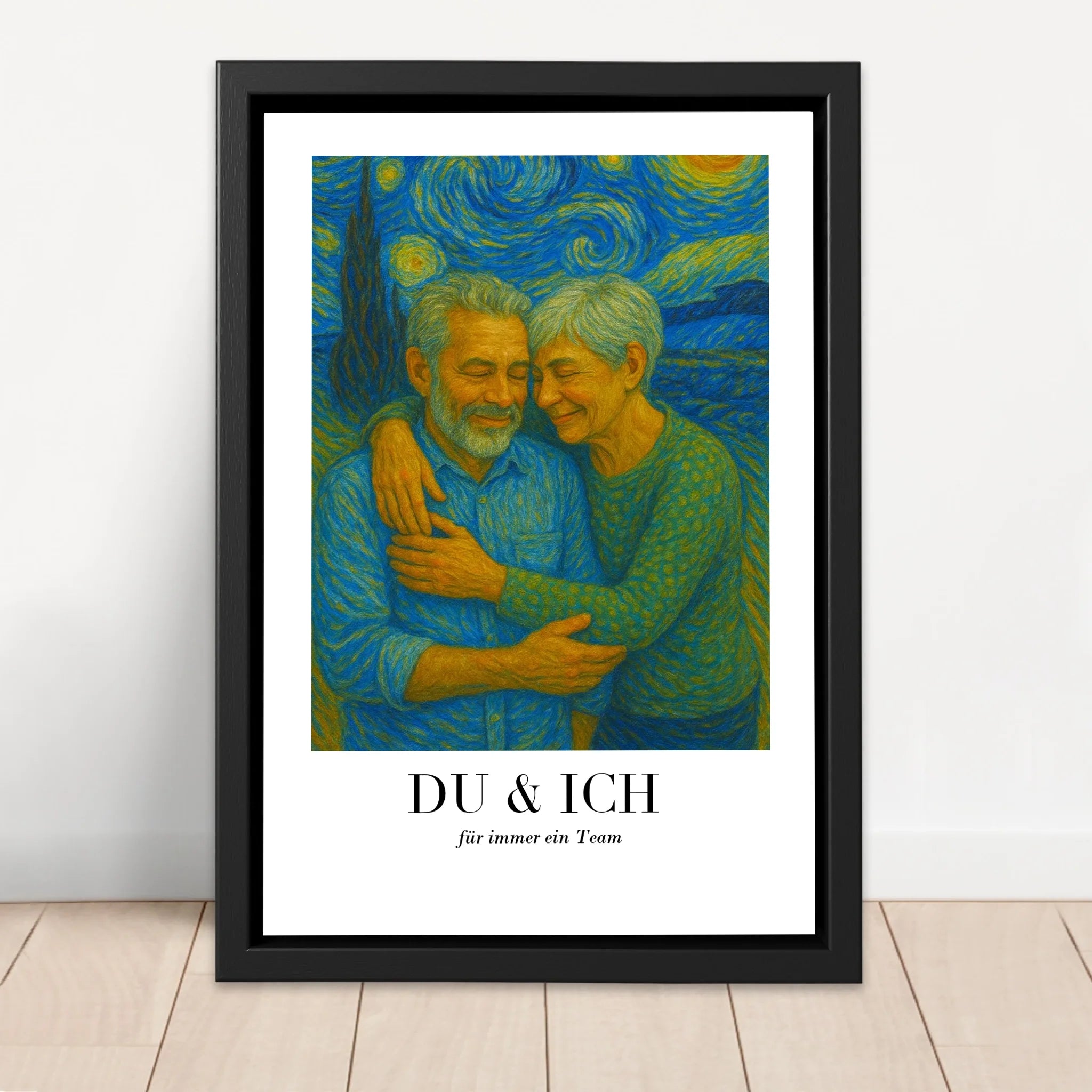 Personalisierte Leinwand – Du und ich in Van-Gogh-Kunst, wir schaffen das