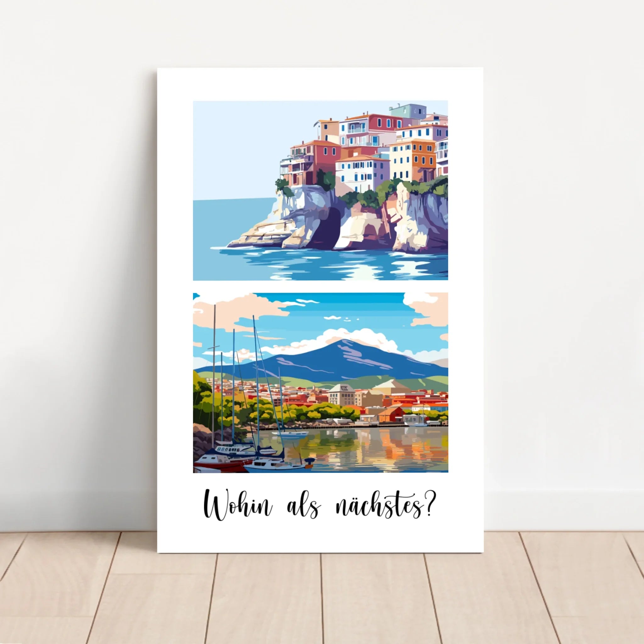 Personalisierte Leinwand "Schöne Erinnerungen"