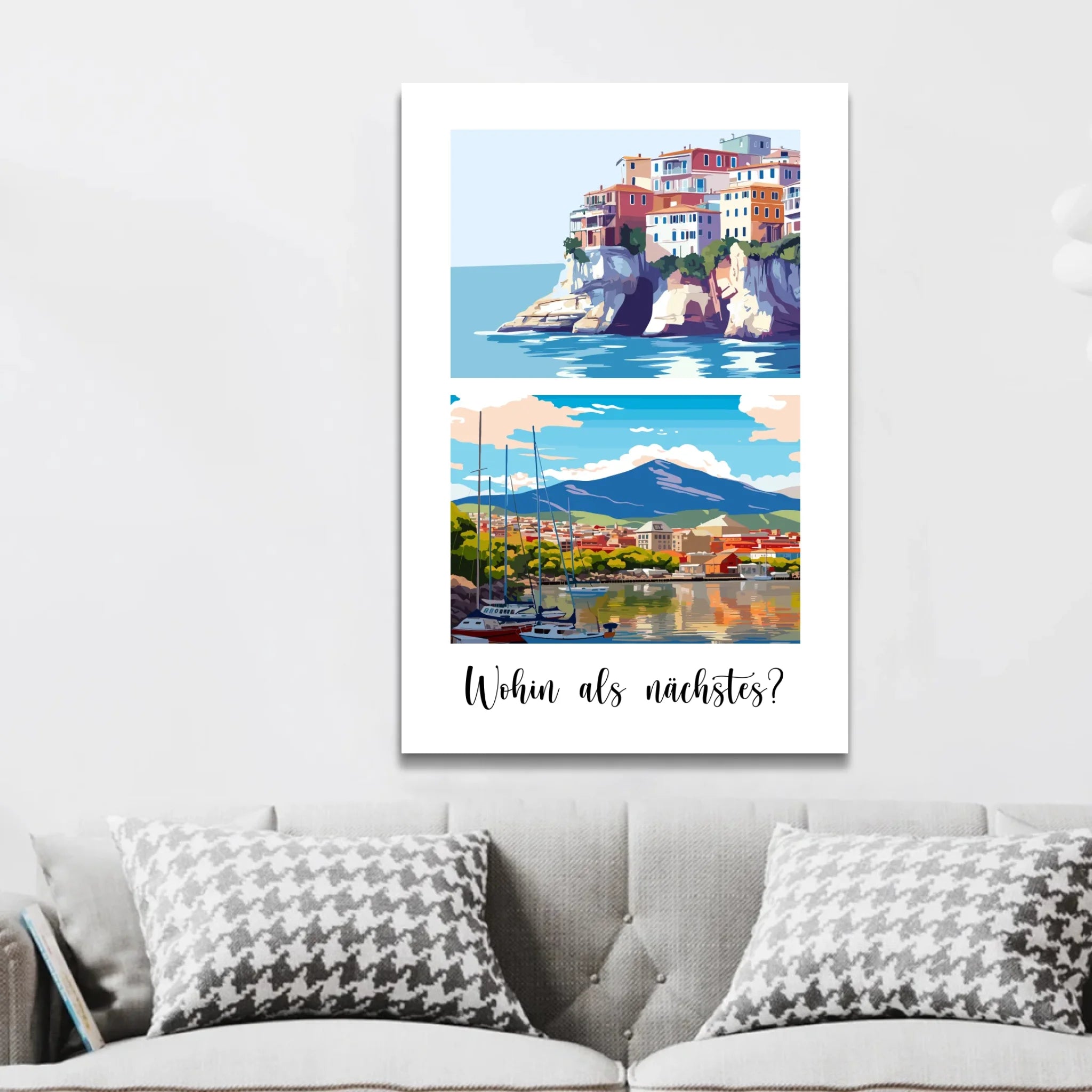 Personalisierte Leinwand "Schöne Erinnerungen"