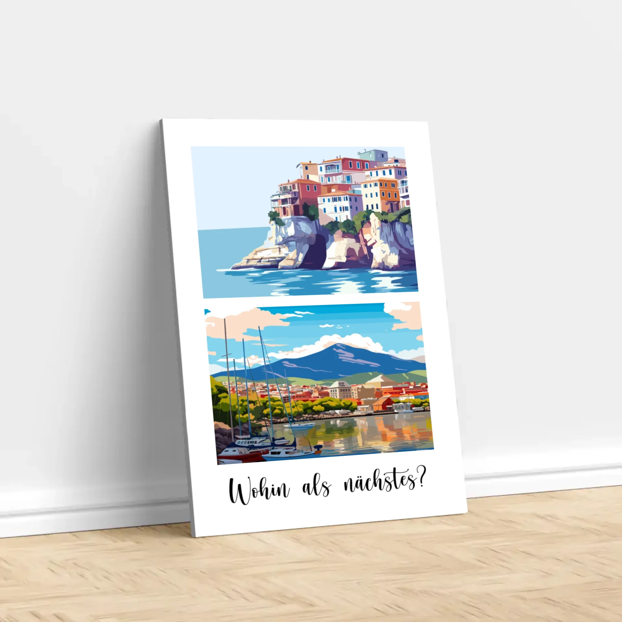 Personalisierte Leinwand "Schöne Erinnerungen"