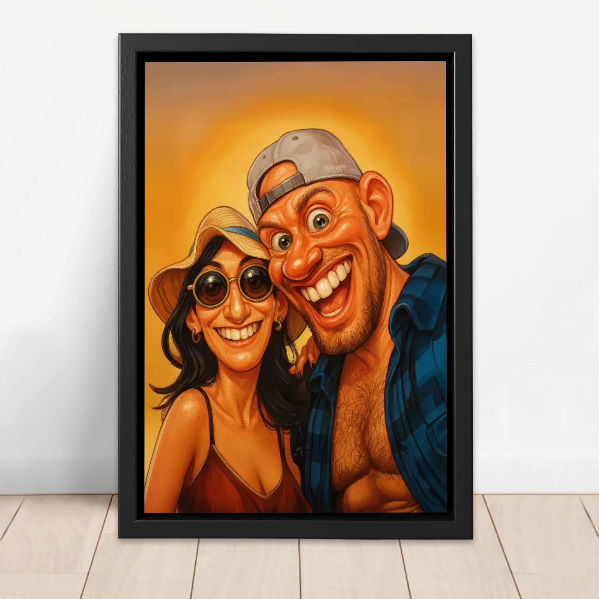 Personalisierte Leinwand – Dein Foto in ein witziges Kunstwerk verwandelt