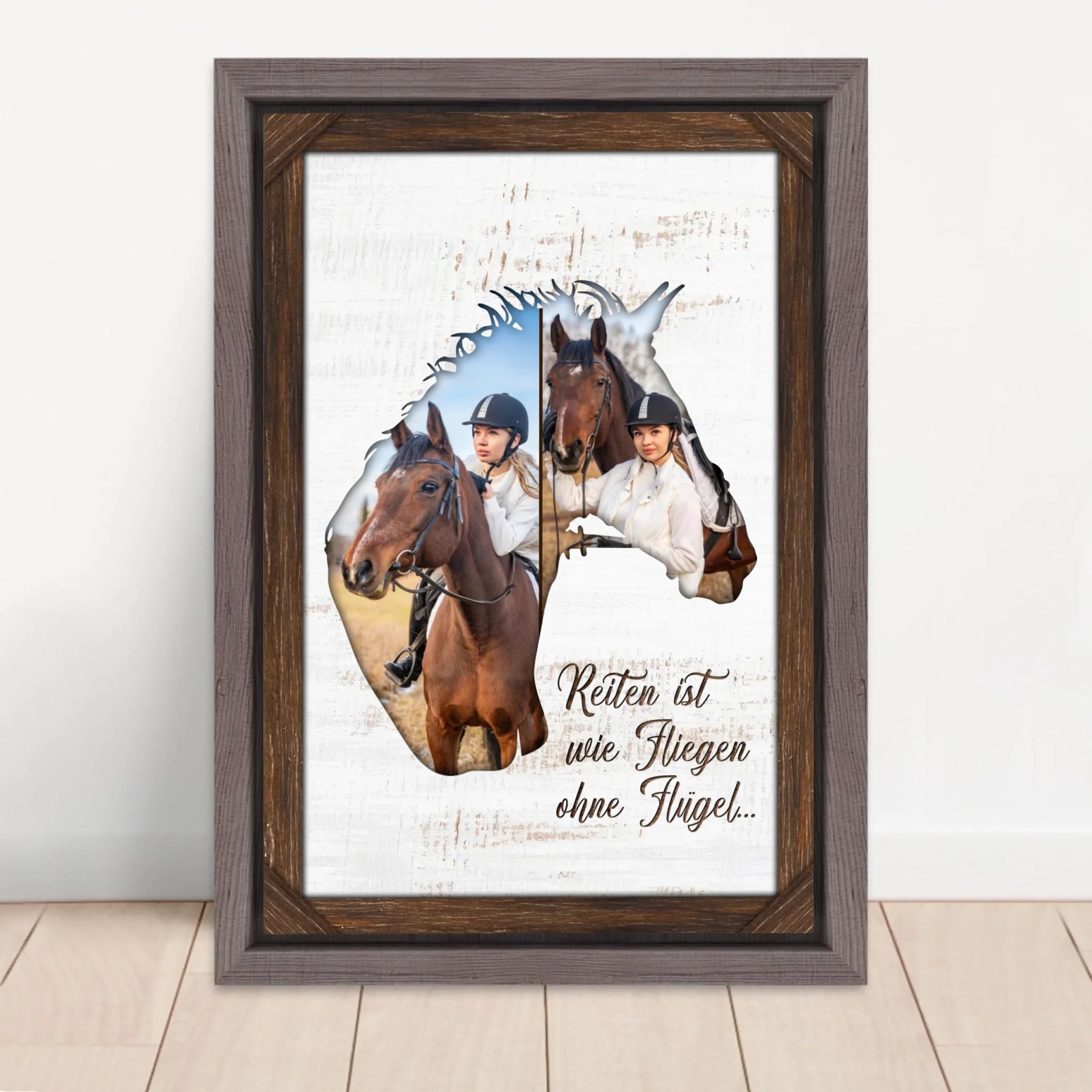 Vertical Framed  Canvas-Oak 2026