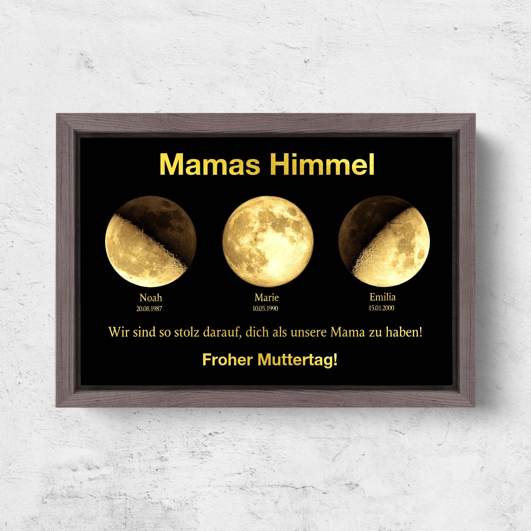 Horizontal Framd Canvas-Ovak