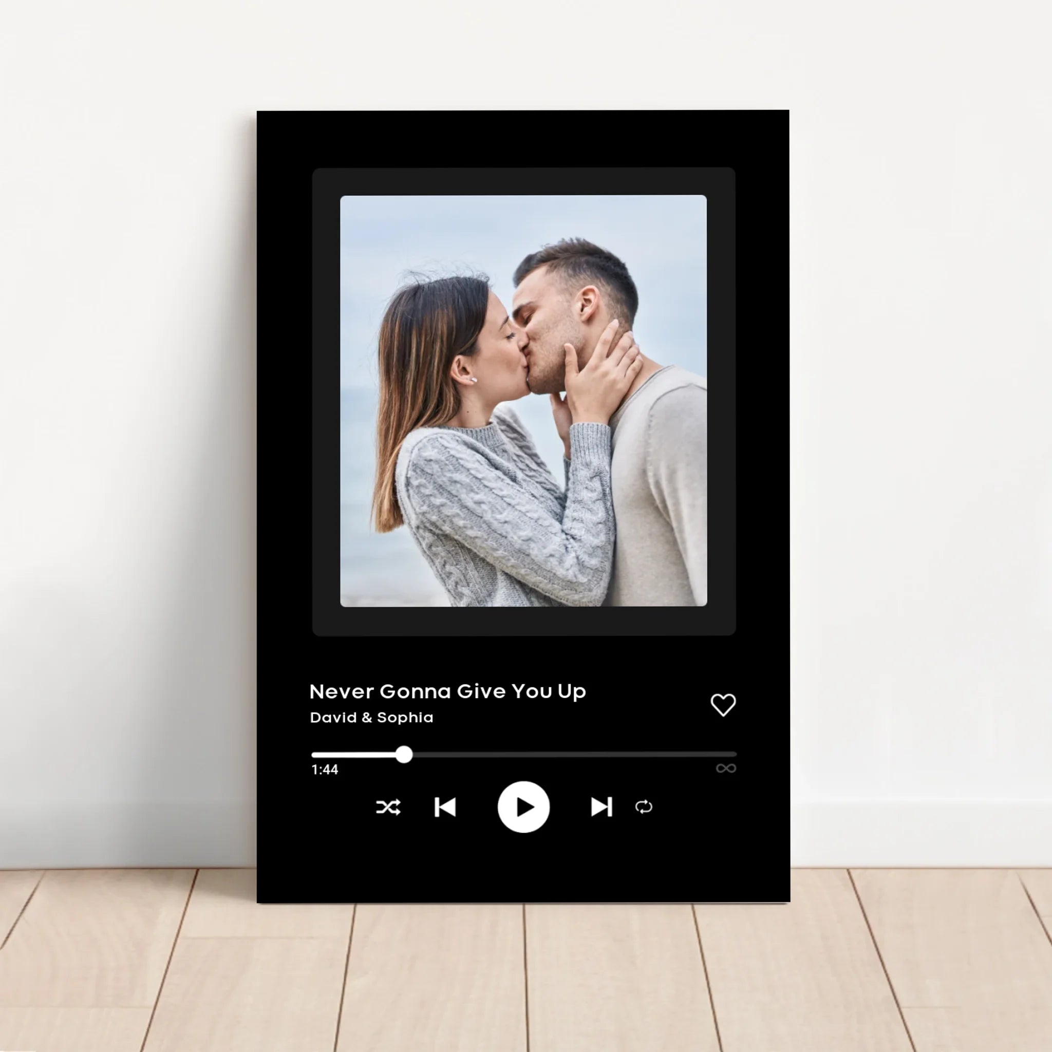 Personalisierte Leinwand "Musik Cover"