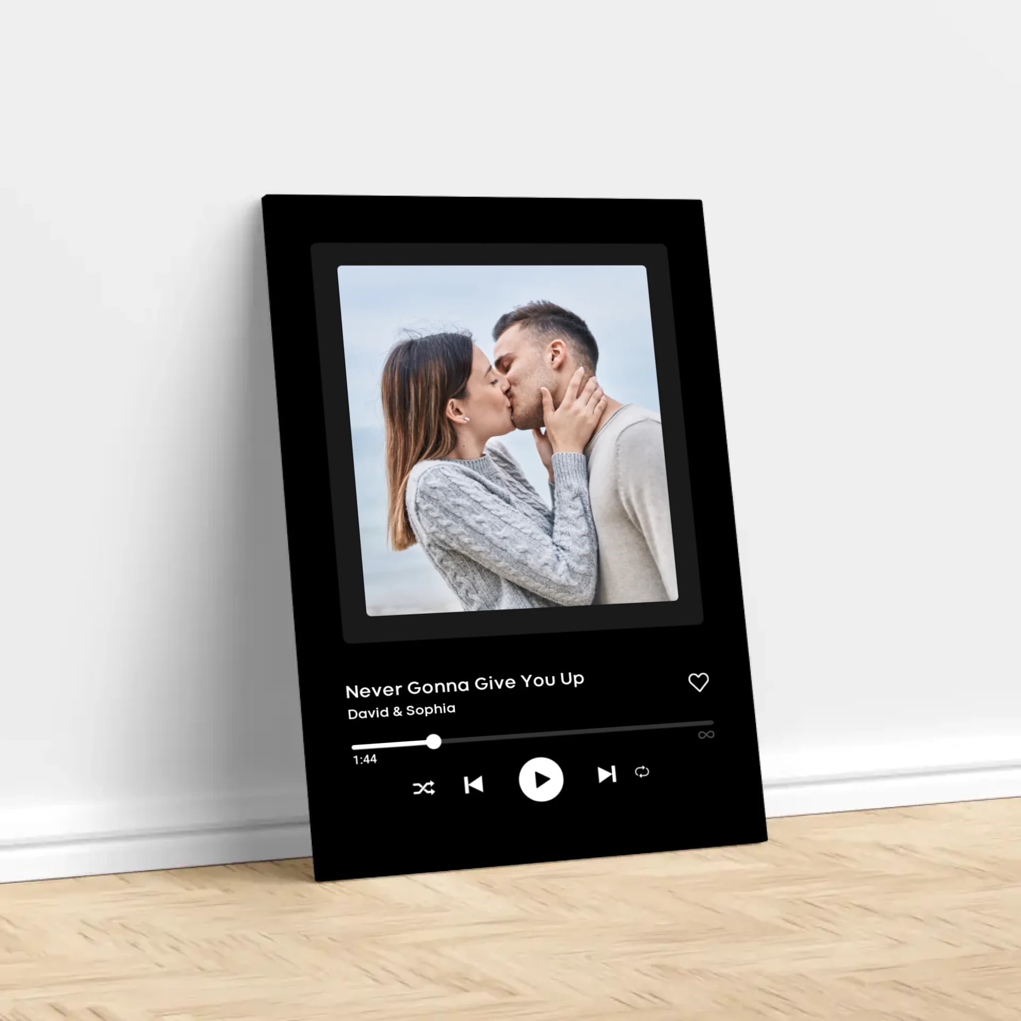 Personalisierte Leinwand "Musik Cover"