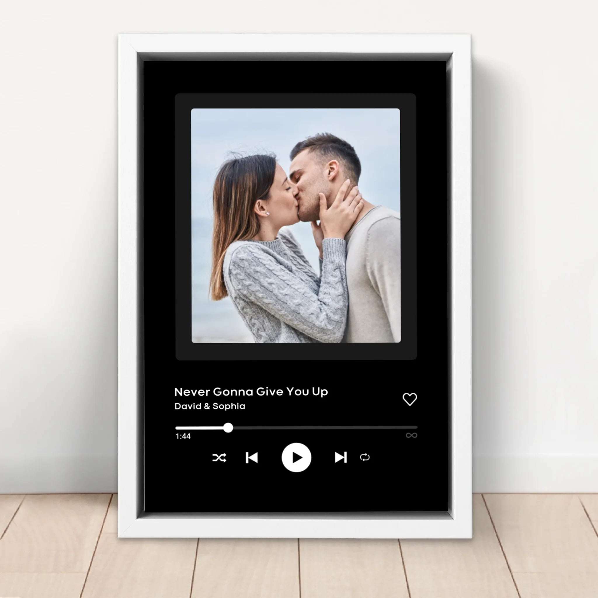 Personalisierte Leinwand "Musik Cover"