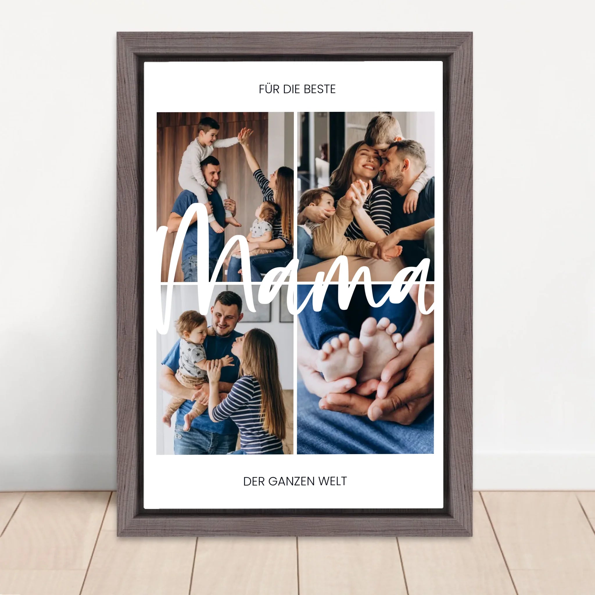 Vertical Framed  Canvas-Oak 2026