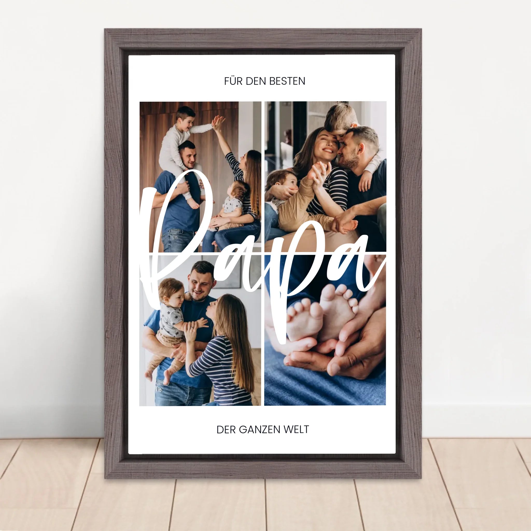 Vertical Framed  Canvas-Oak 2026