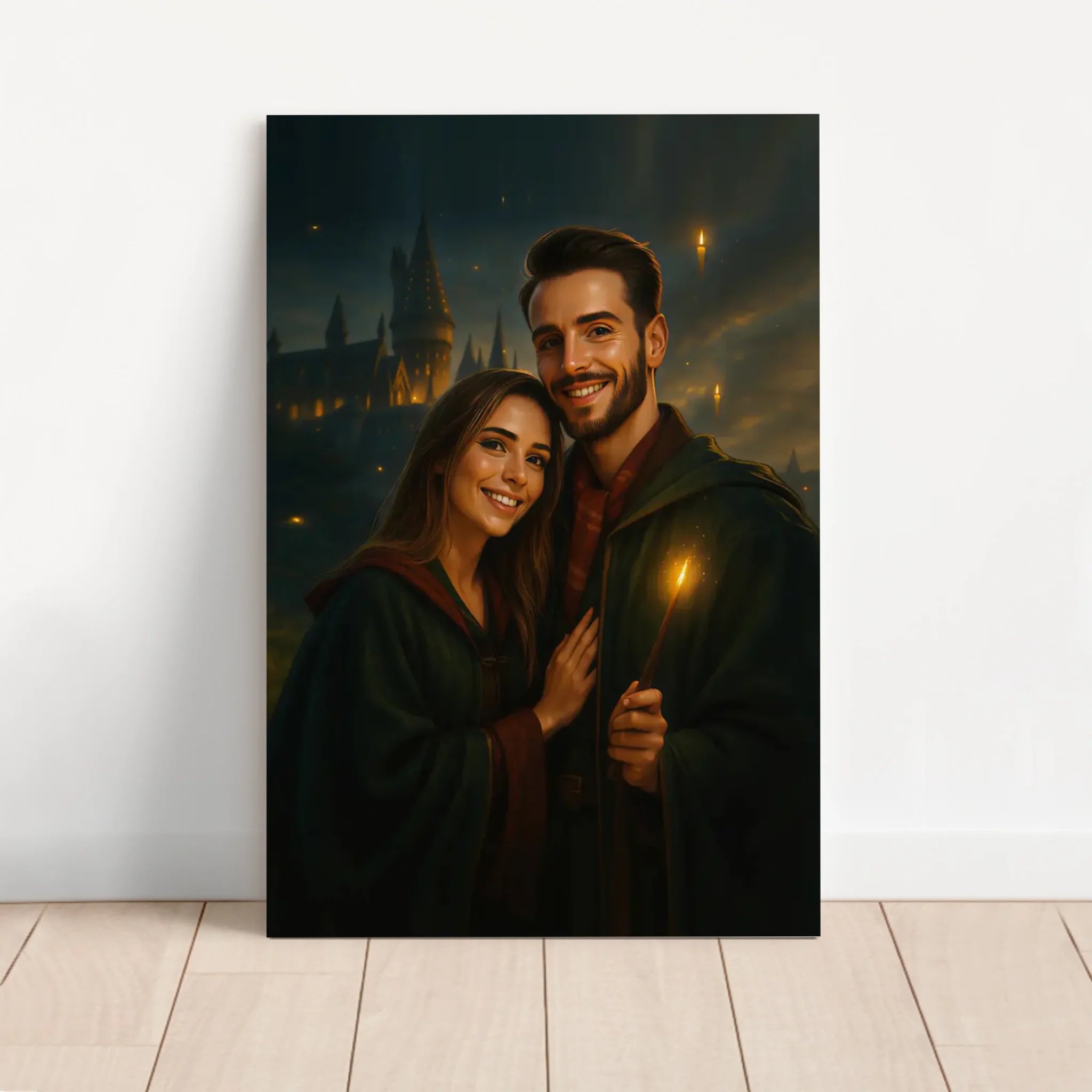 Personalisierte Leinwand – Zauberer-Akademie