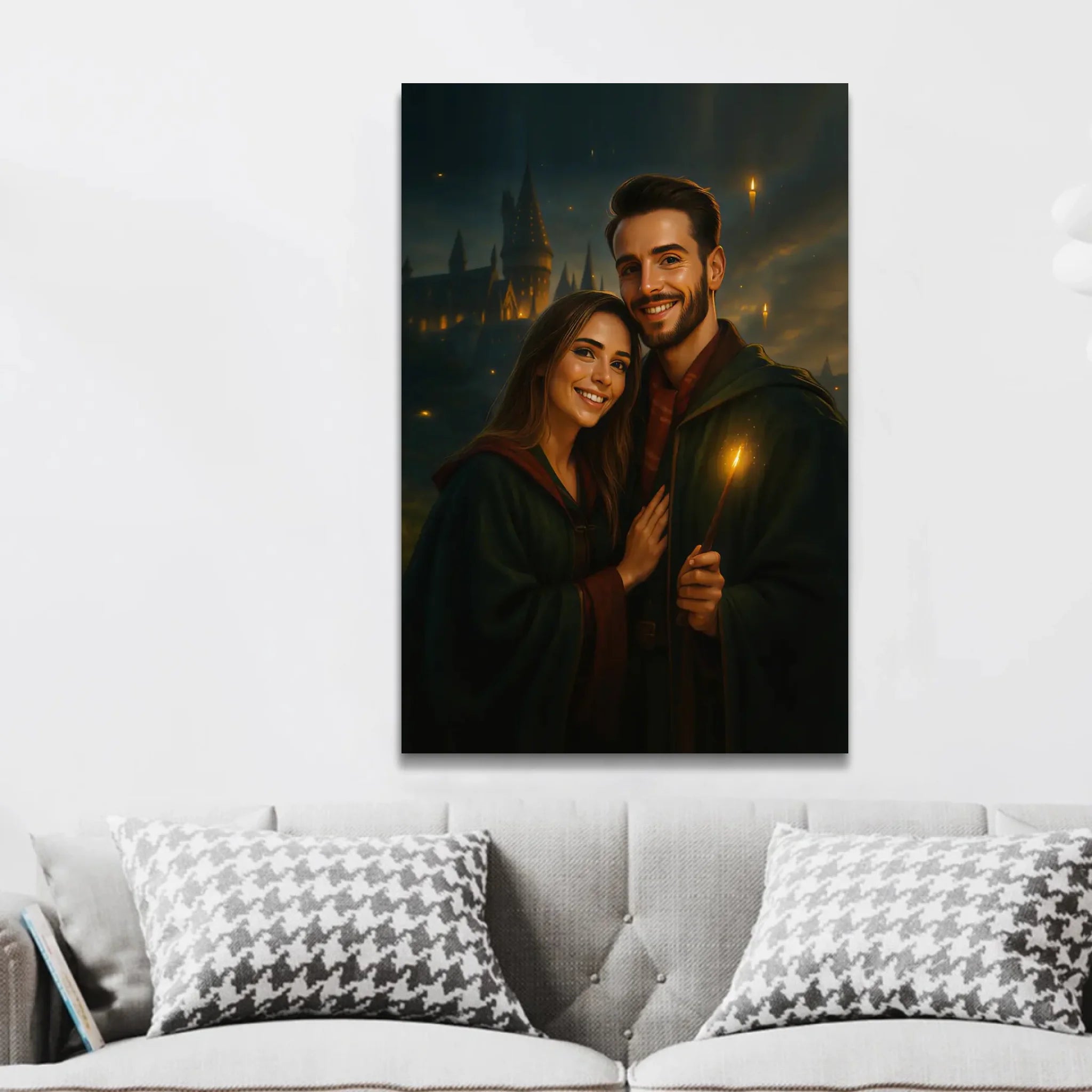 Personalisierte Leinwand – Zauberer-Akademie