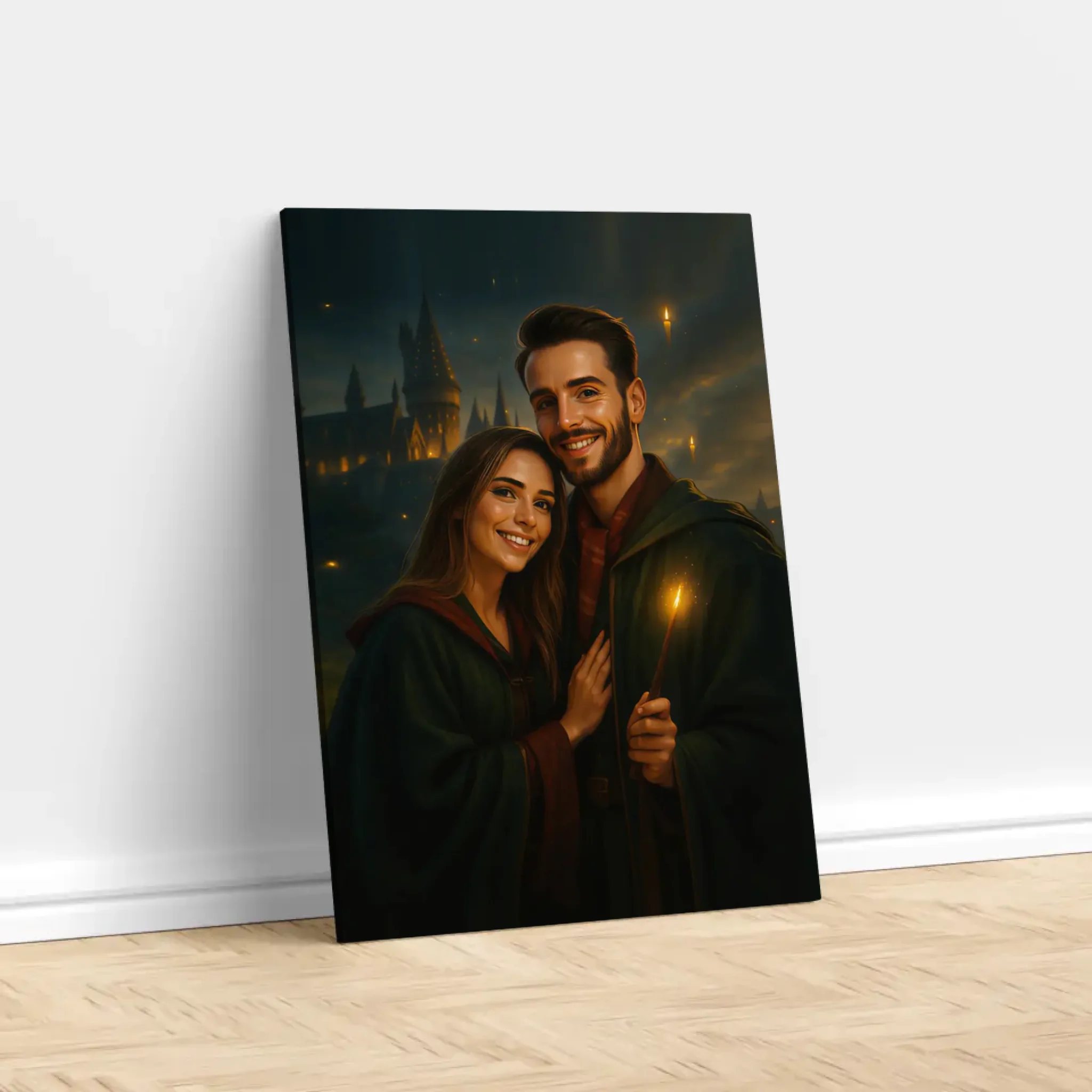 Personalisierte Leinwand – Zauberer-Akademie