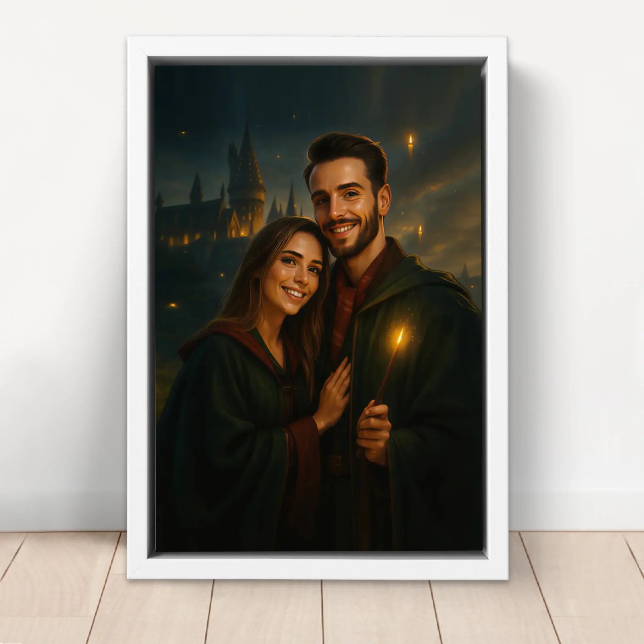 Personalisierte Leinwand – Zauberer-Akademie