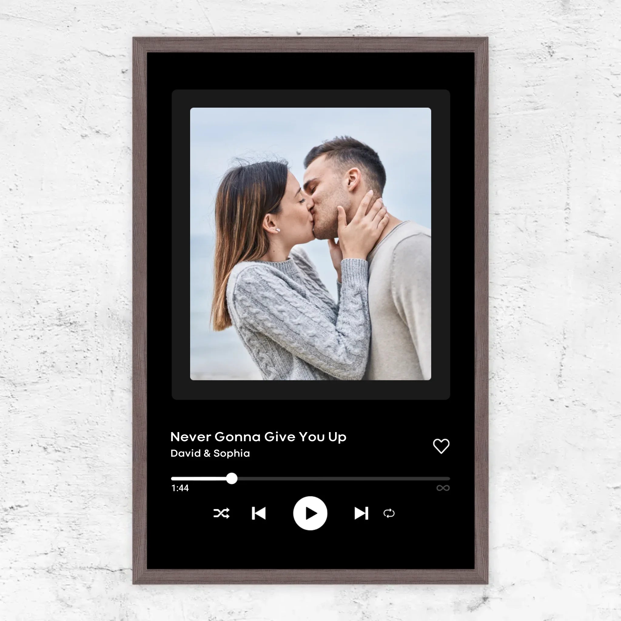 Personalisiertes Poster "Musik Cover"