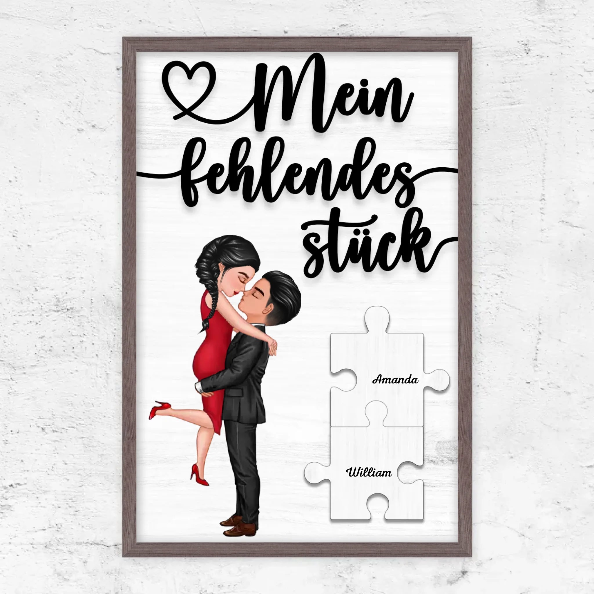 Personalisiertes Poster "Das fehlende Stück"