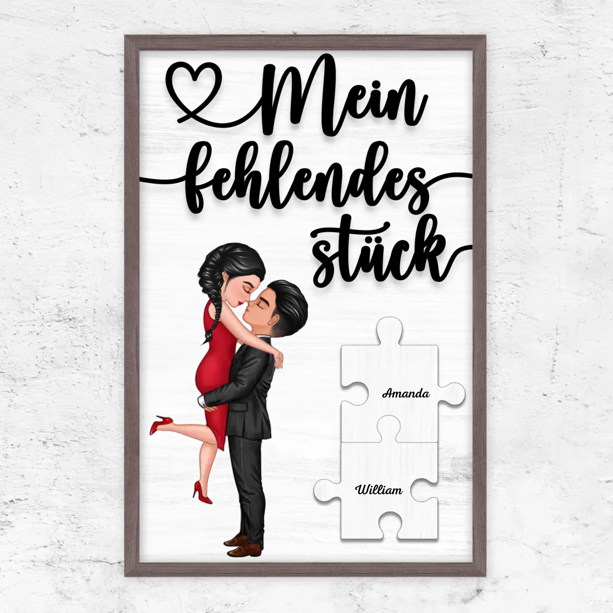 Personalisiertes Poster "Das fehlende Stück"