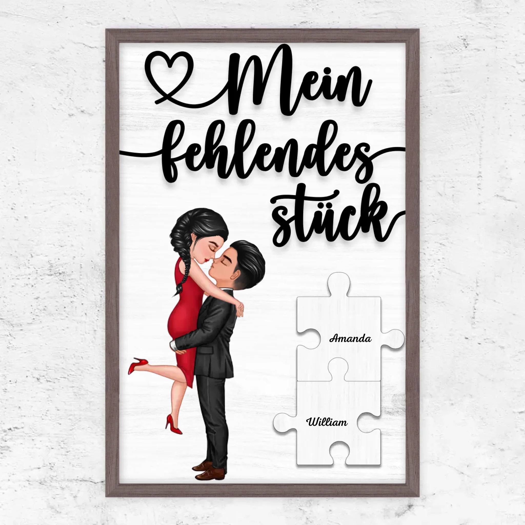 Personalisiertes Poster "Das fehlende Stück"