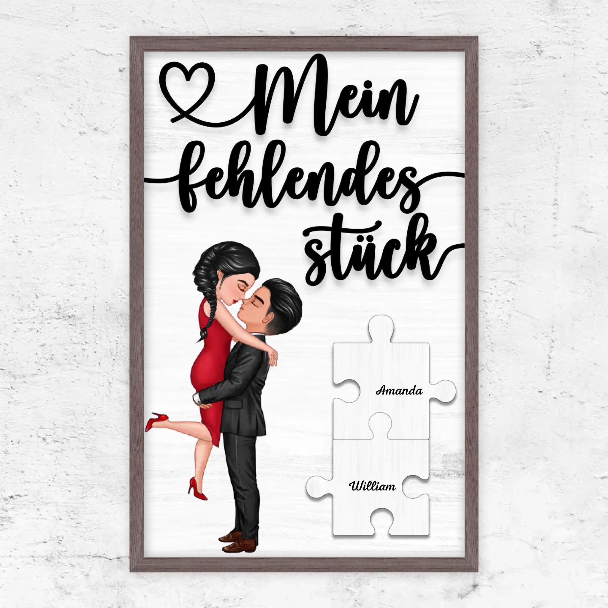 Personalisiertes Poster "Das fehlende Stück"