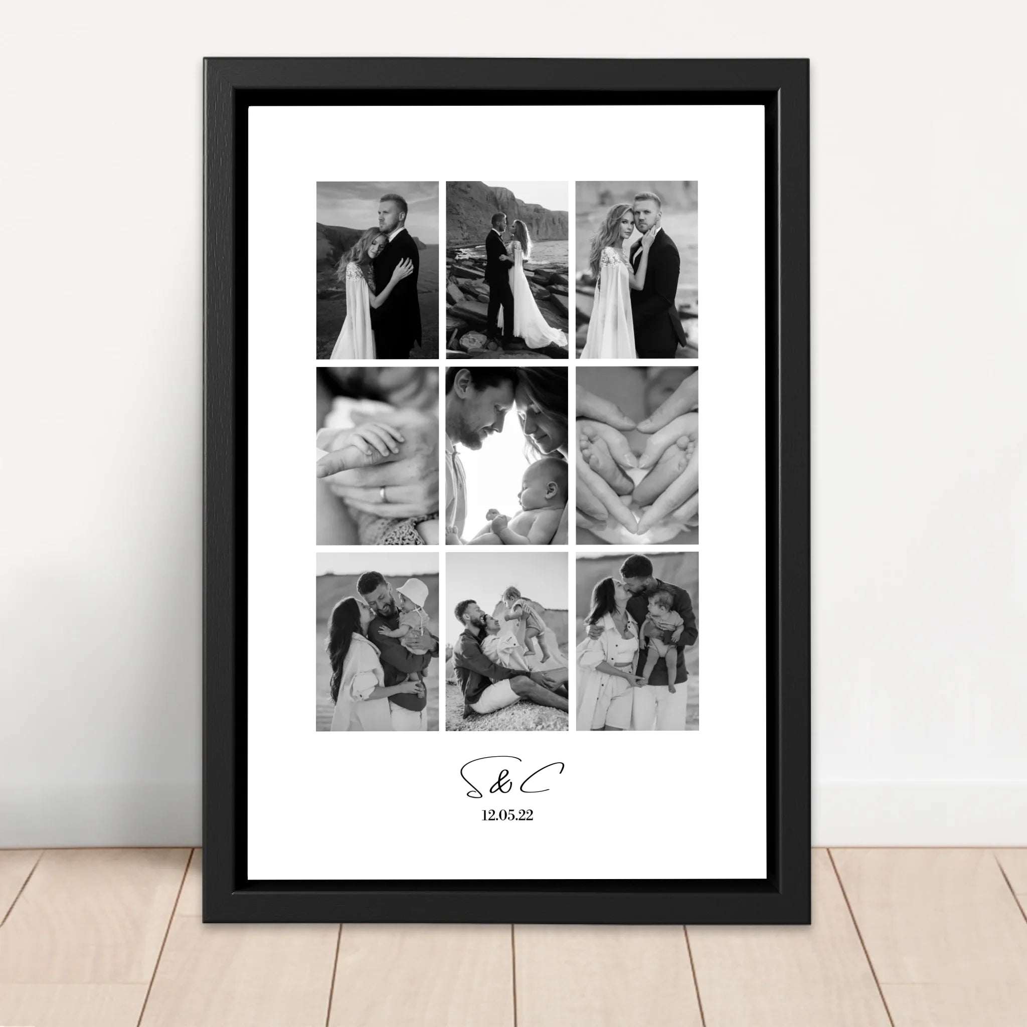 Personalisierte Leinwand – Individuelle Fotocollage