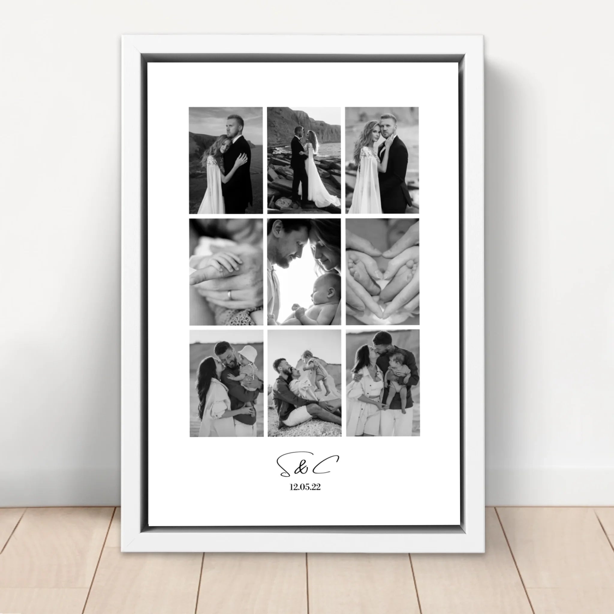 Personalisierte Leinwand – Individuelle Fotocollage