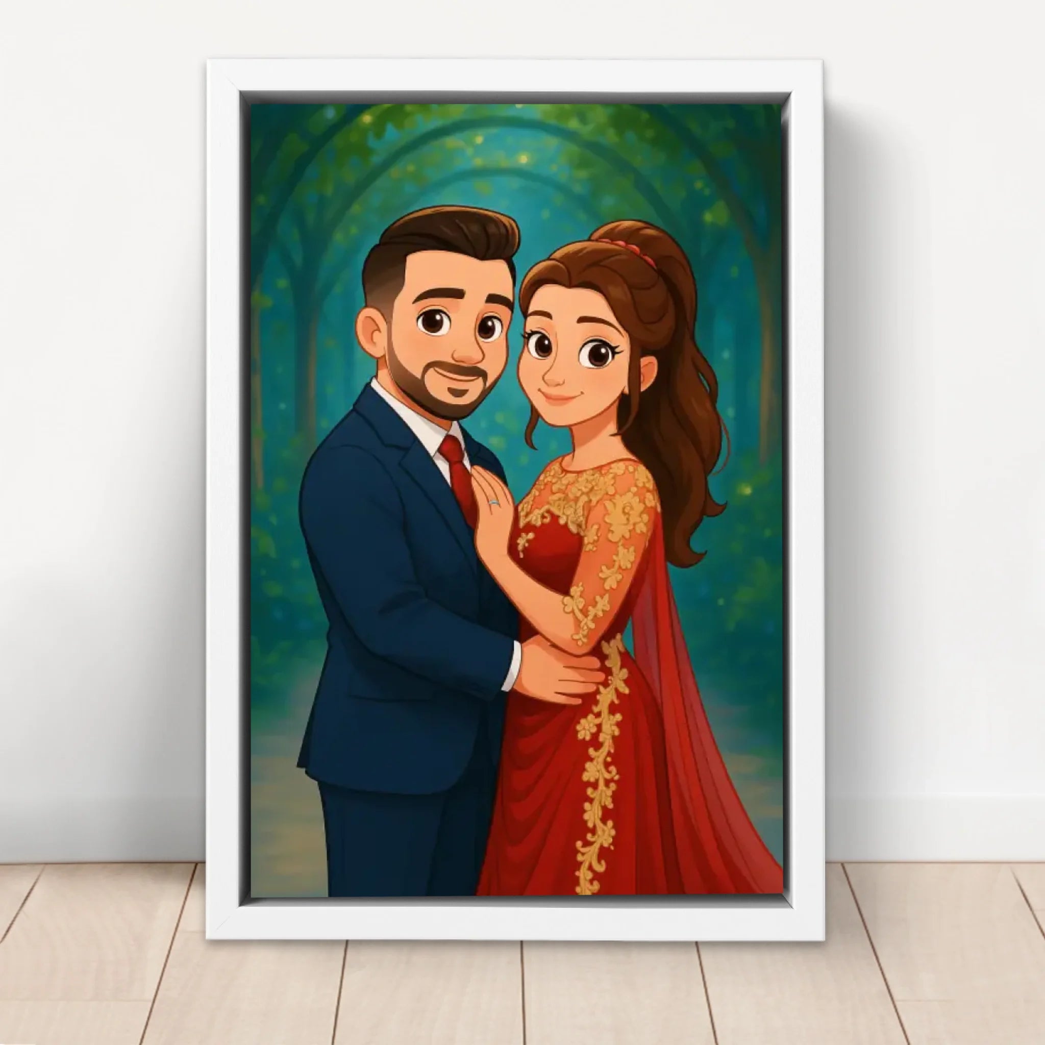 Personalisierte Leinwand – Verzaubertes Porträt aus deinem Foto