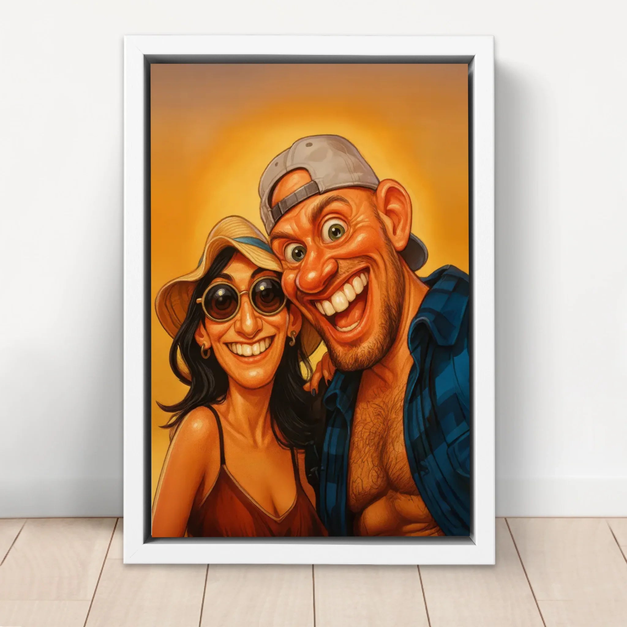 Personalisierte Leinwand – Dein Foto in ein witziges Kunstwerk verwandelt