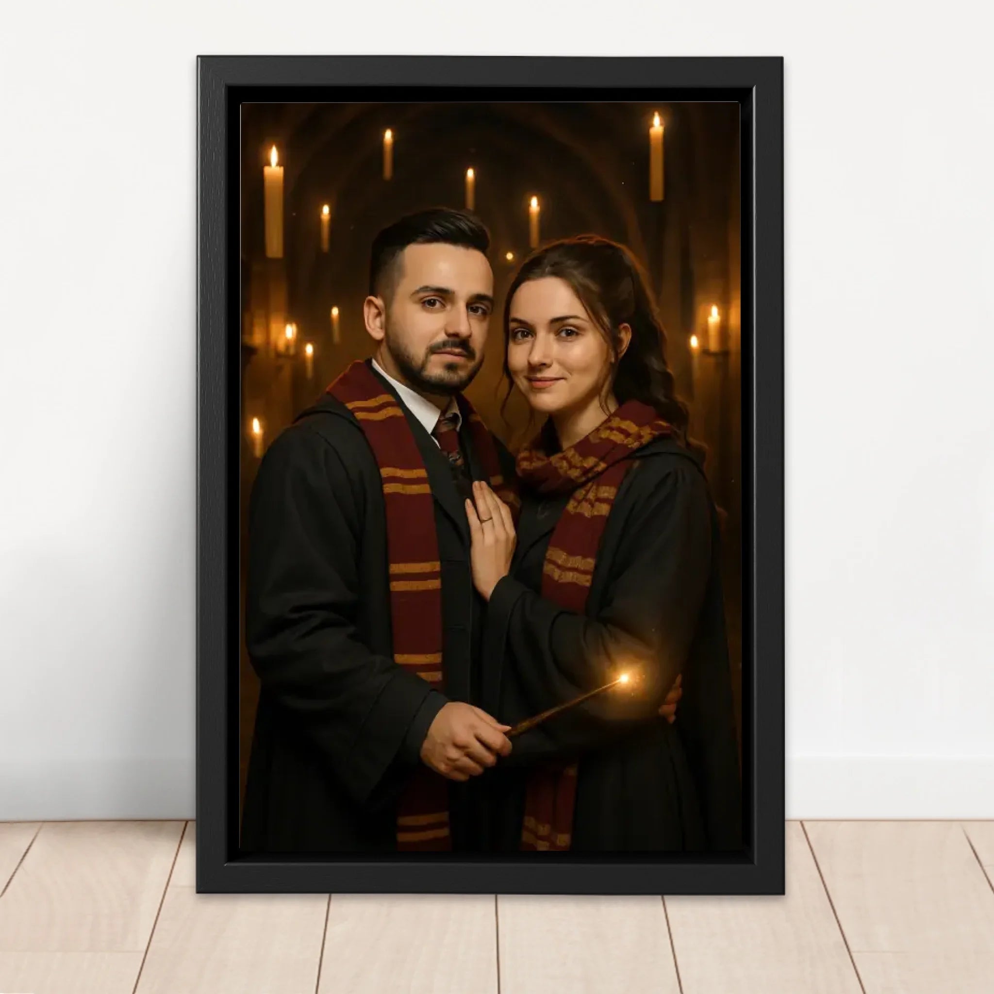 Personalisierte Leinwand – Zauberer-Akademie