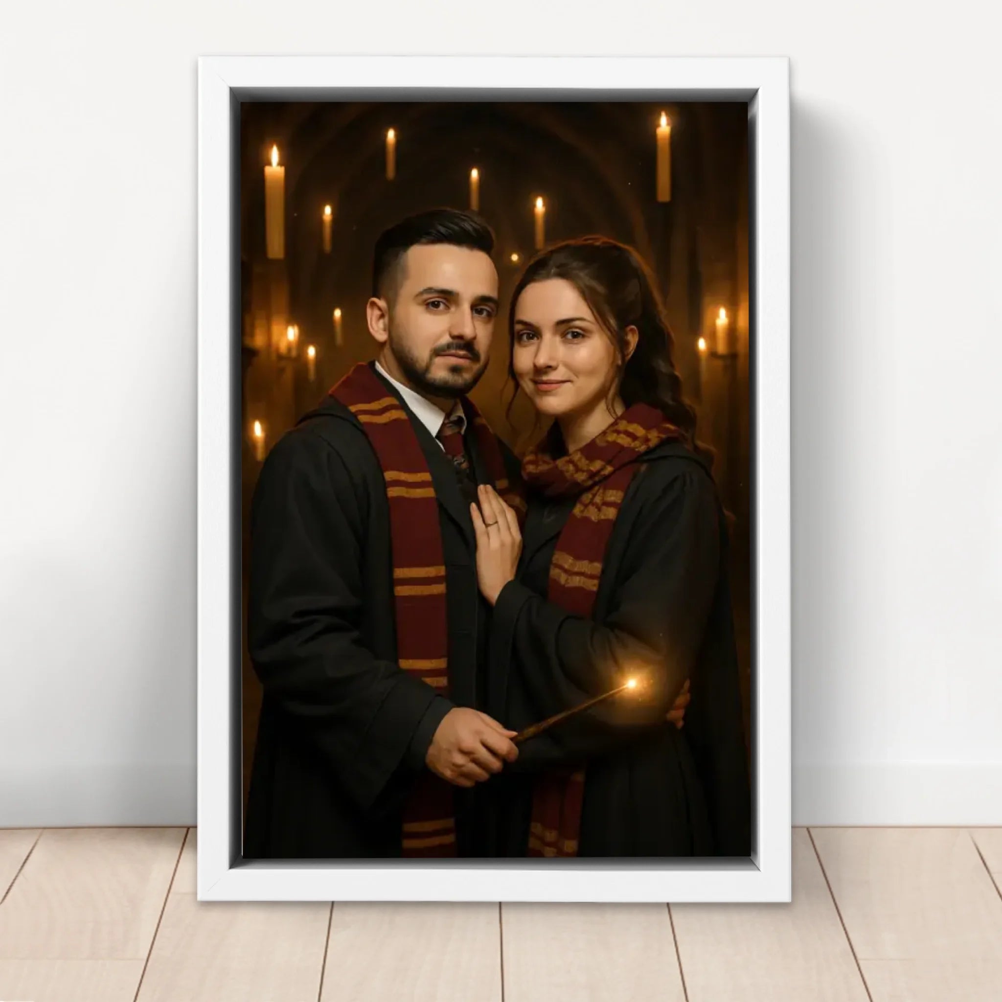 Personalisierte Leinwand – Zauberer-Akademie