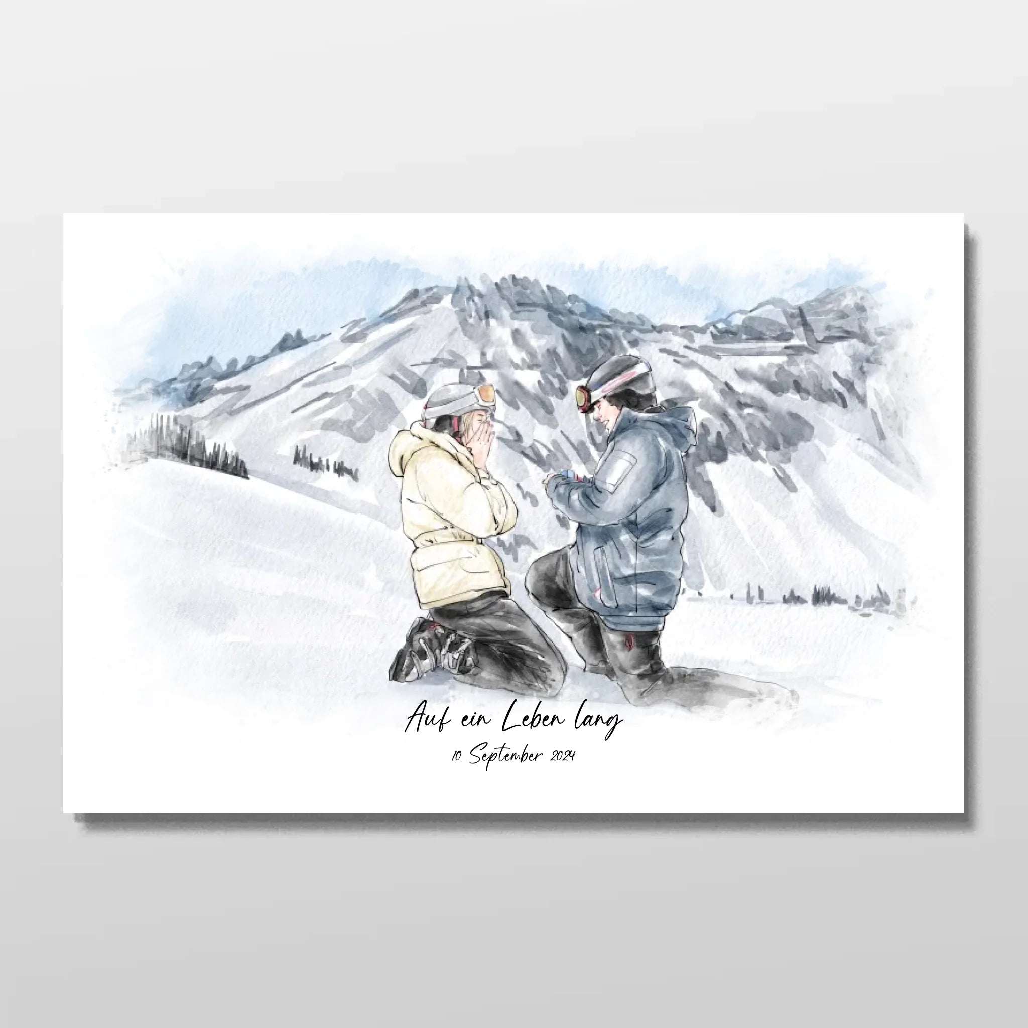 ohne Rahmen horizontal